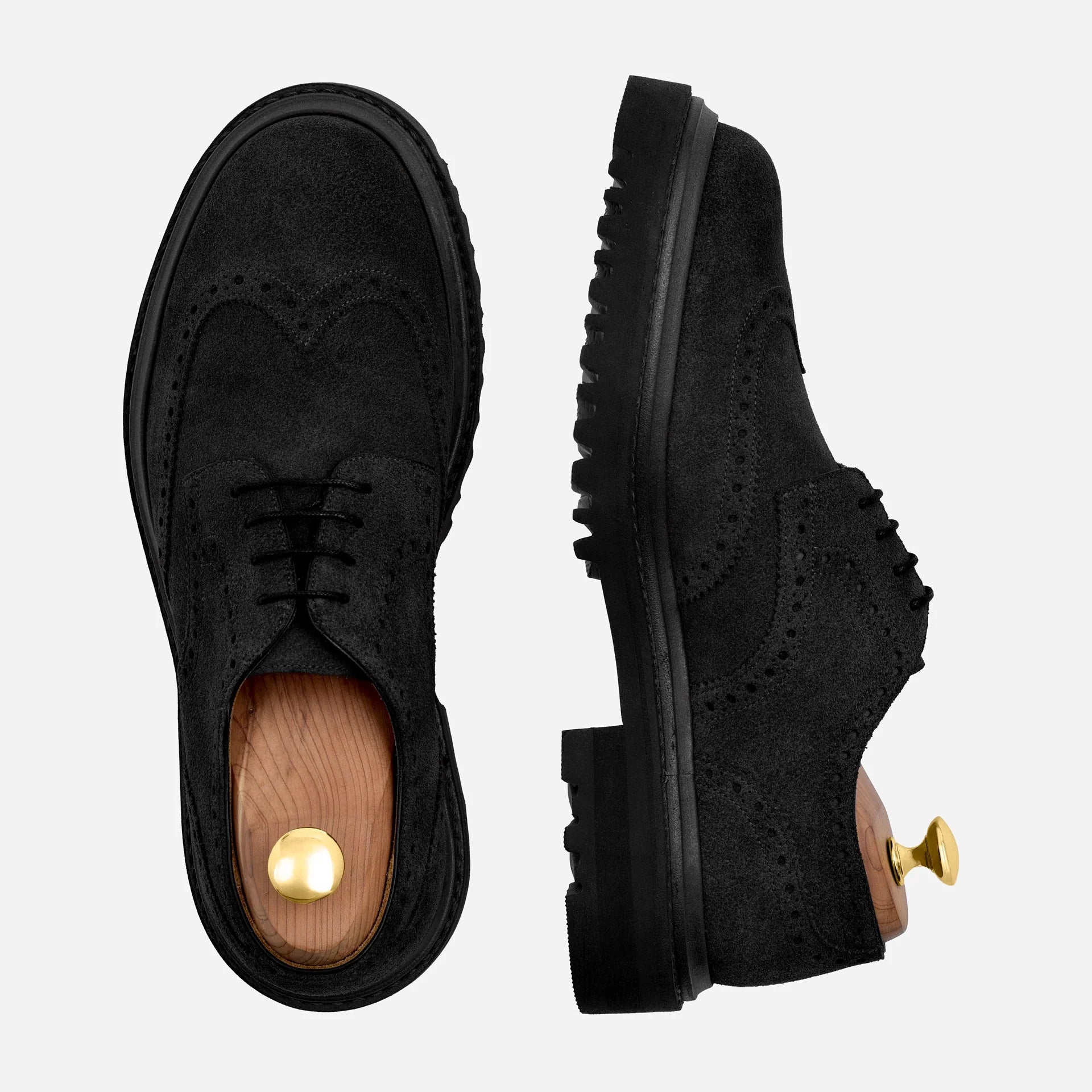Gibson Wingtips - Suede - Men's
