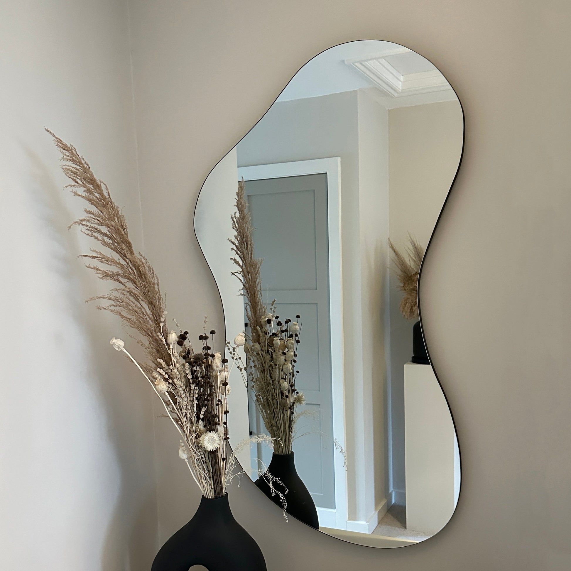 Edge Mirror – Large Irregular Frameless Lake Style Mirror (120 cm x 70 cm)