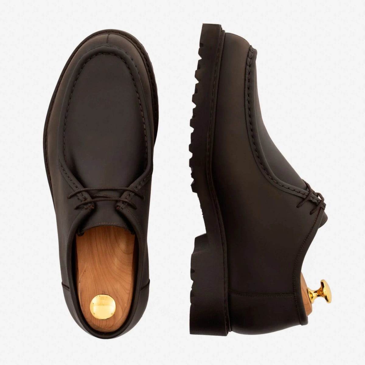 Theo Derby - Men’s Pull Up Leather