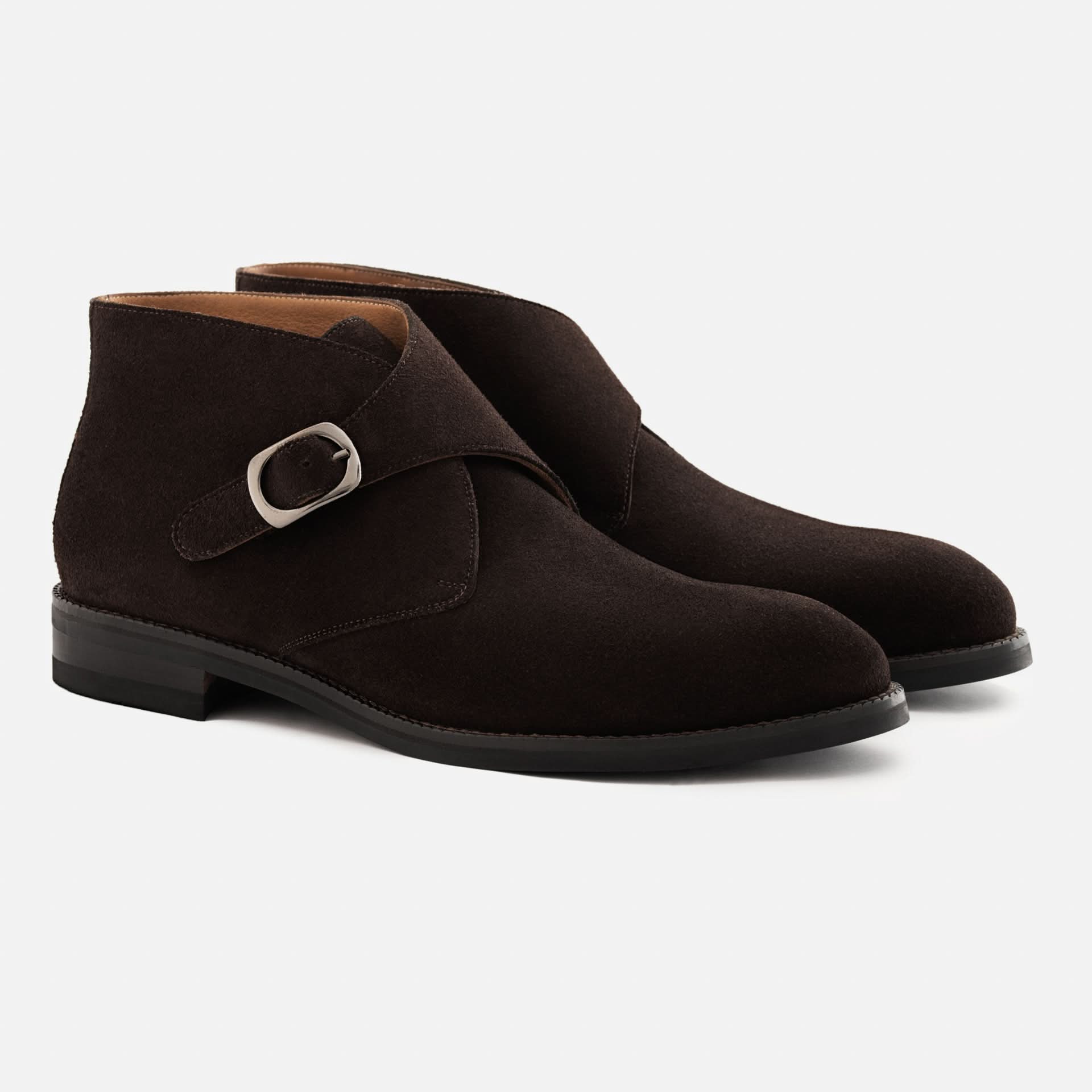 Men’s Gregory Suede Buckle Boots