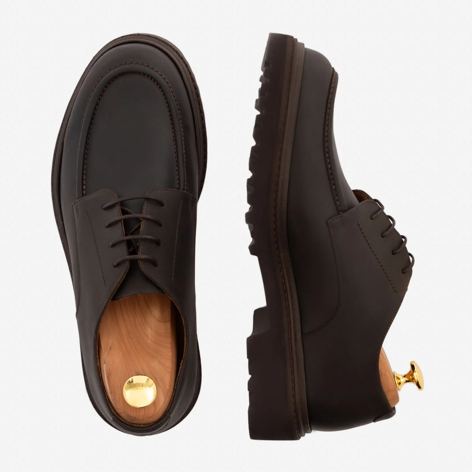 Clement Derby - Men’s Pull Up Leather