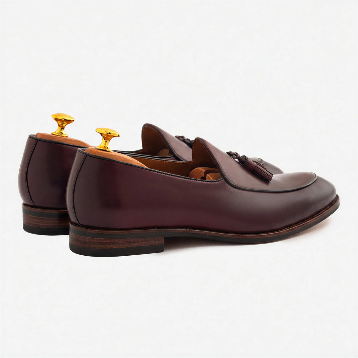 Perry Men's Belgian Loafer in Premium Full-Grain Leather