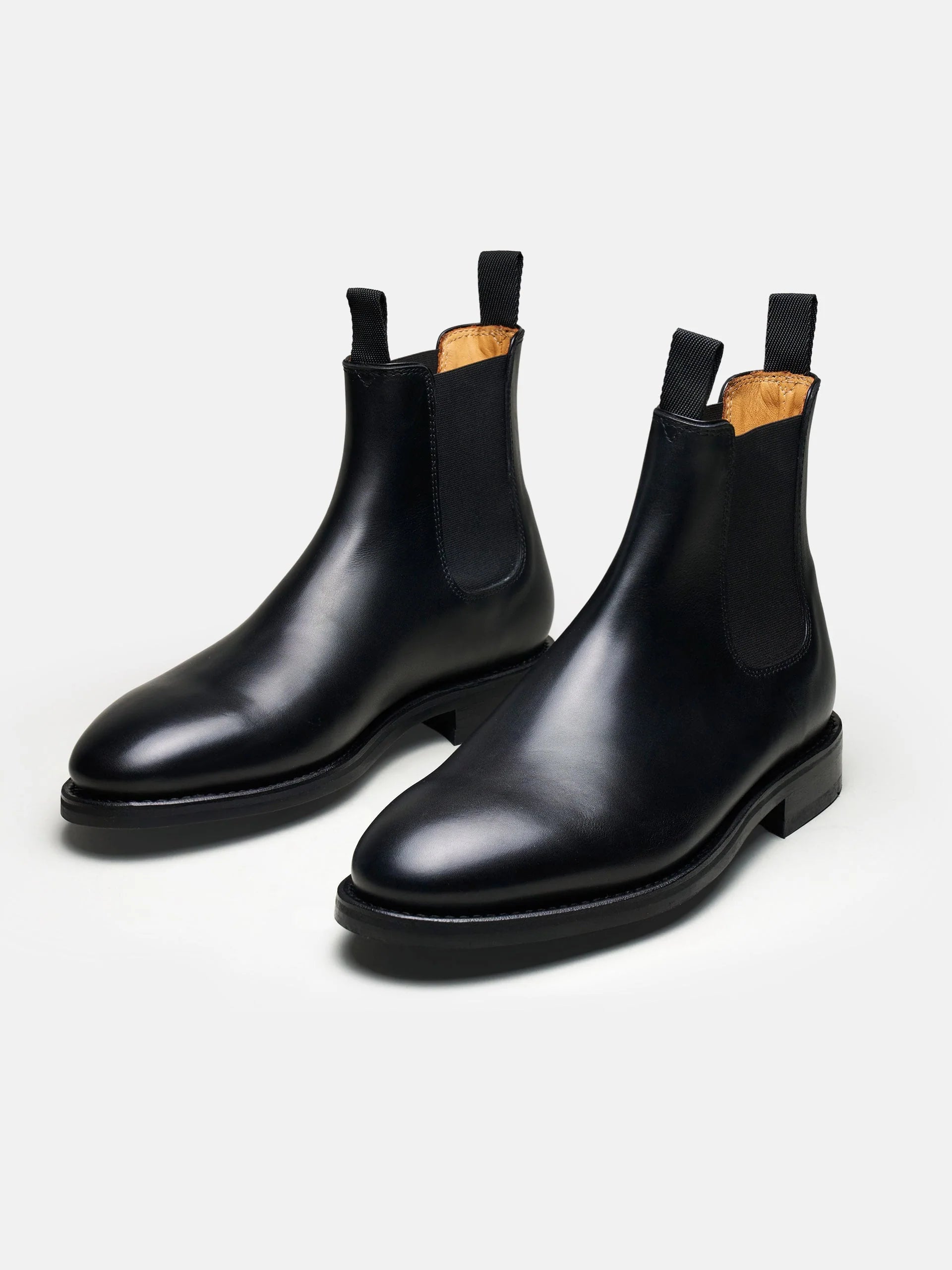 The Chelsea Boot - Black Calf
