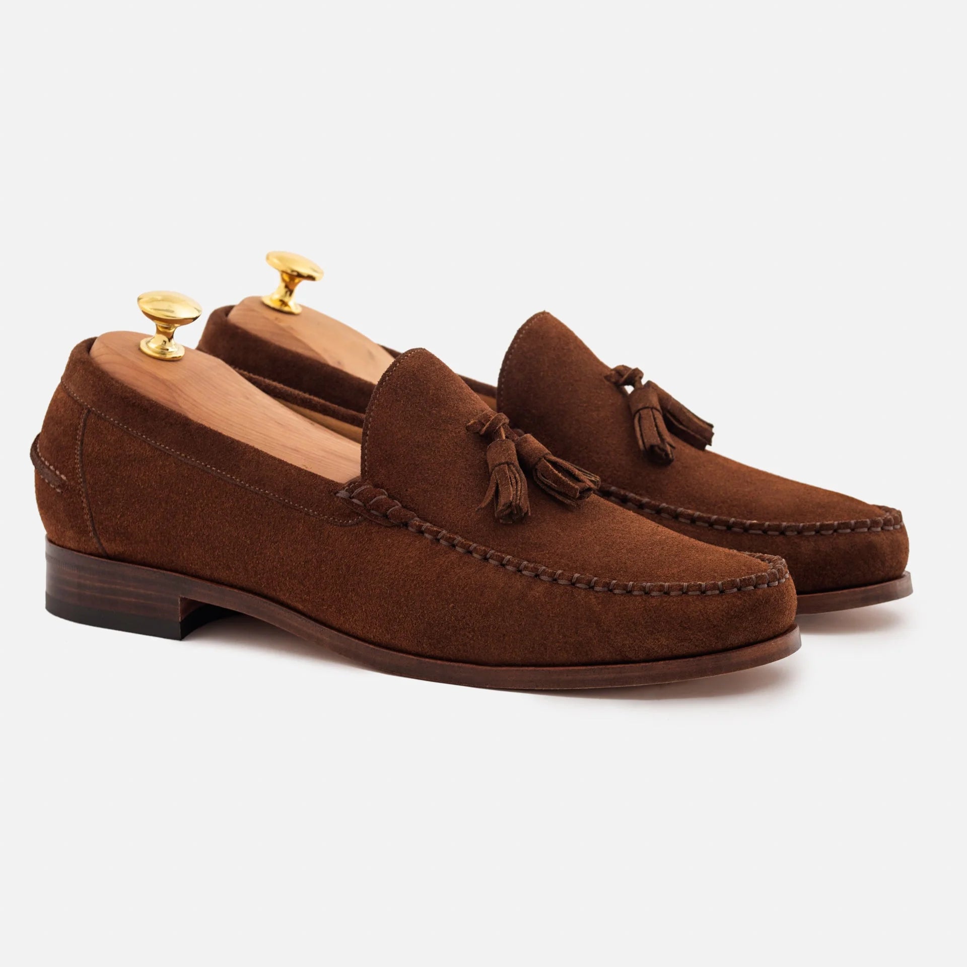 Lewis Men’s Water-Repellent Suede Tassel Loafers