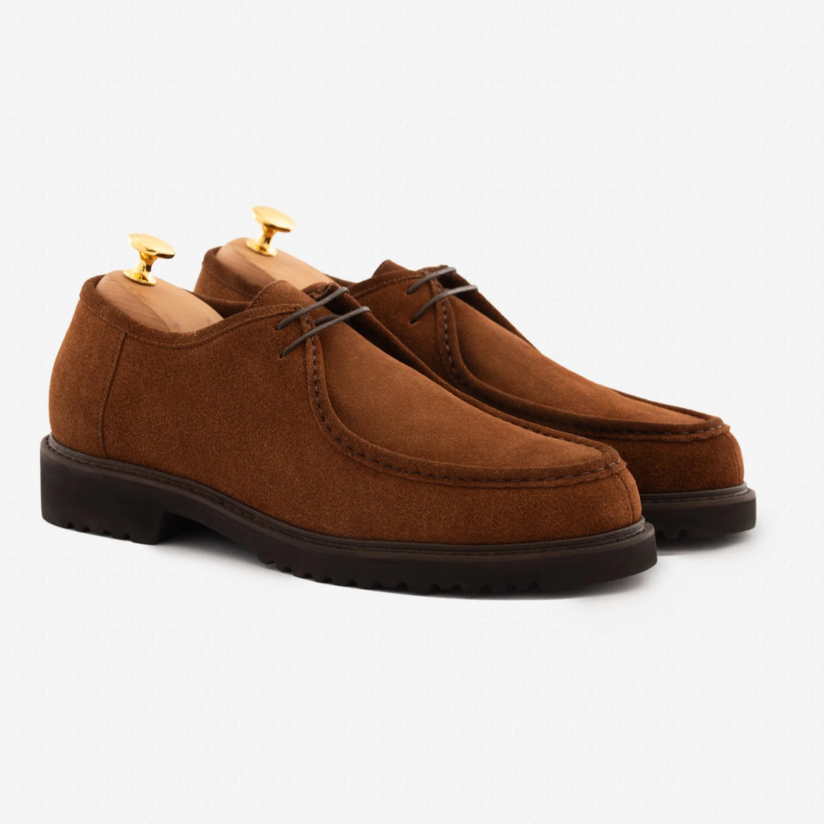 Theo Derbies - Men’s Water-Repellent Suede