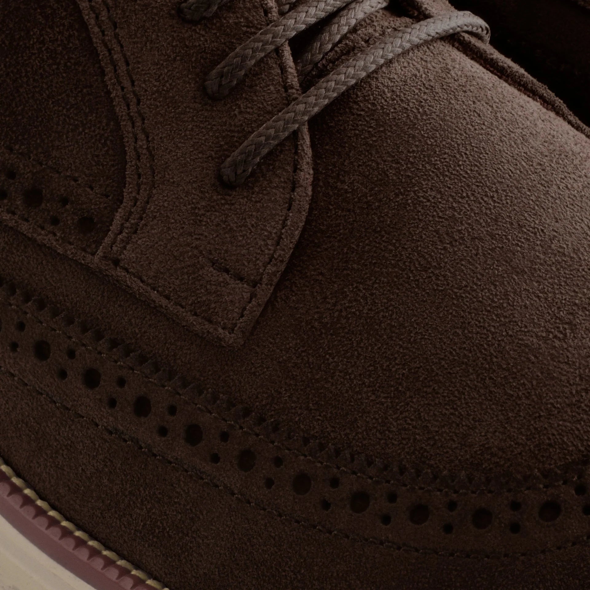 Redford Brogue Derbies - Suede - Men´s