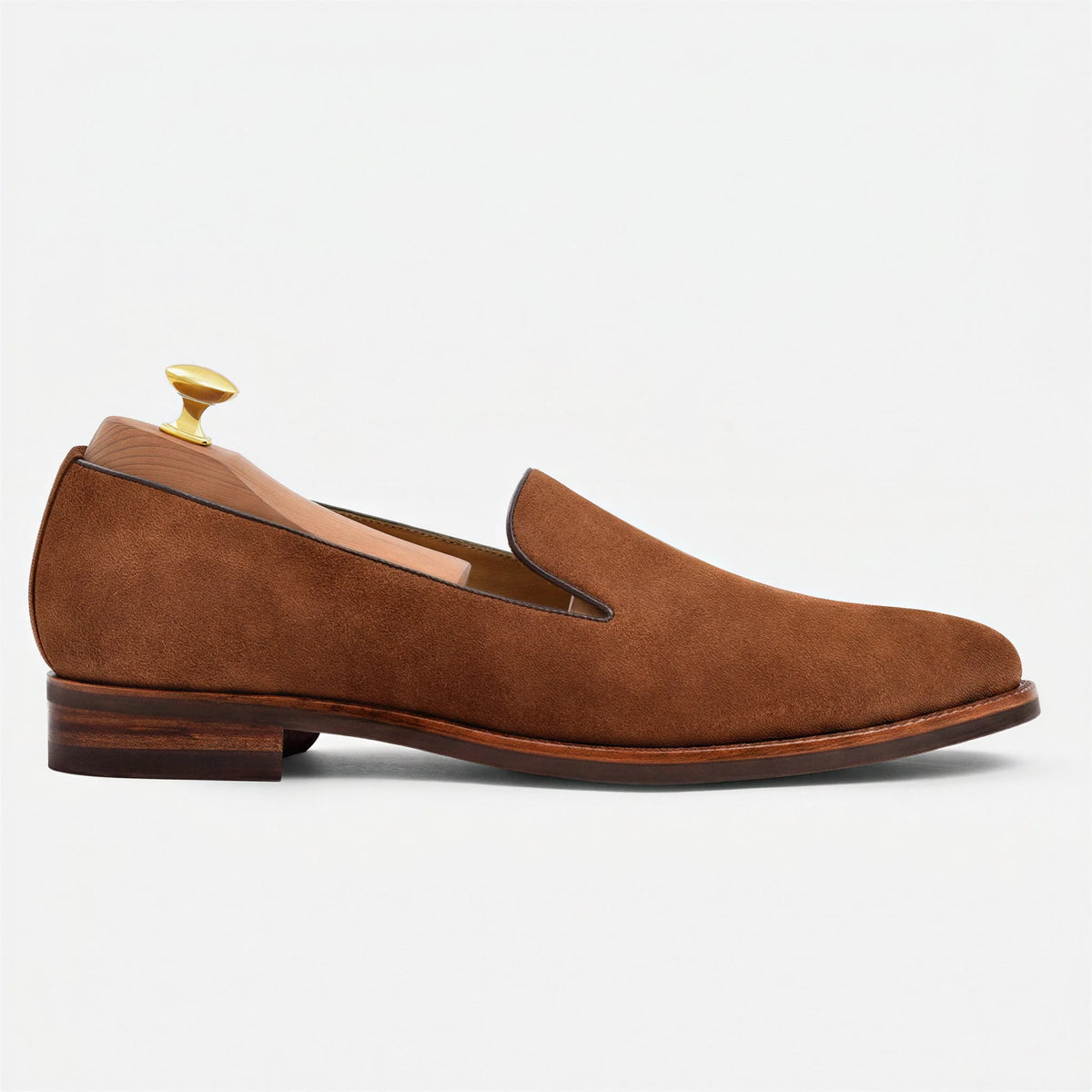 Men’s Langford Wholecut Suede Loafers