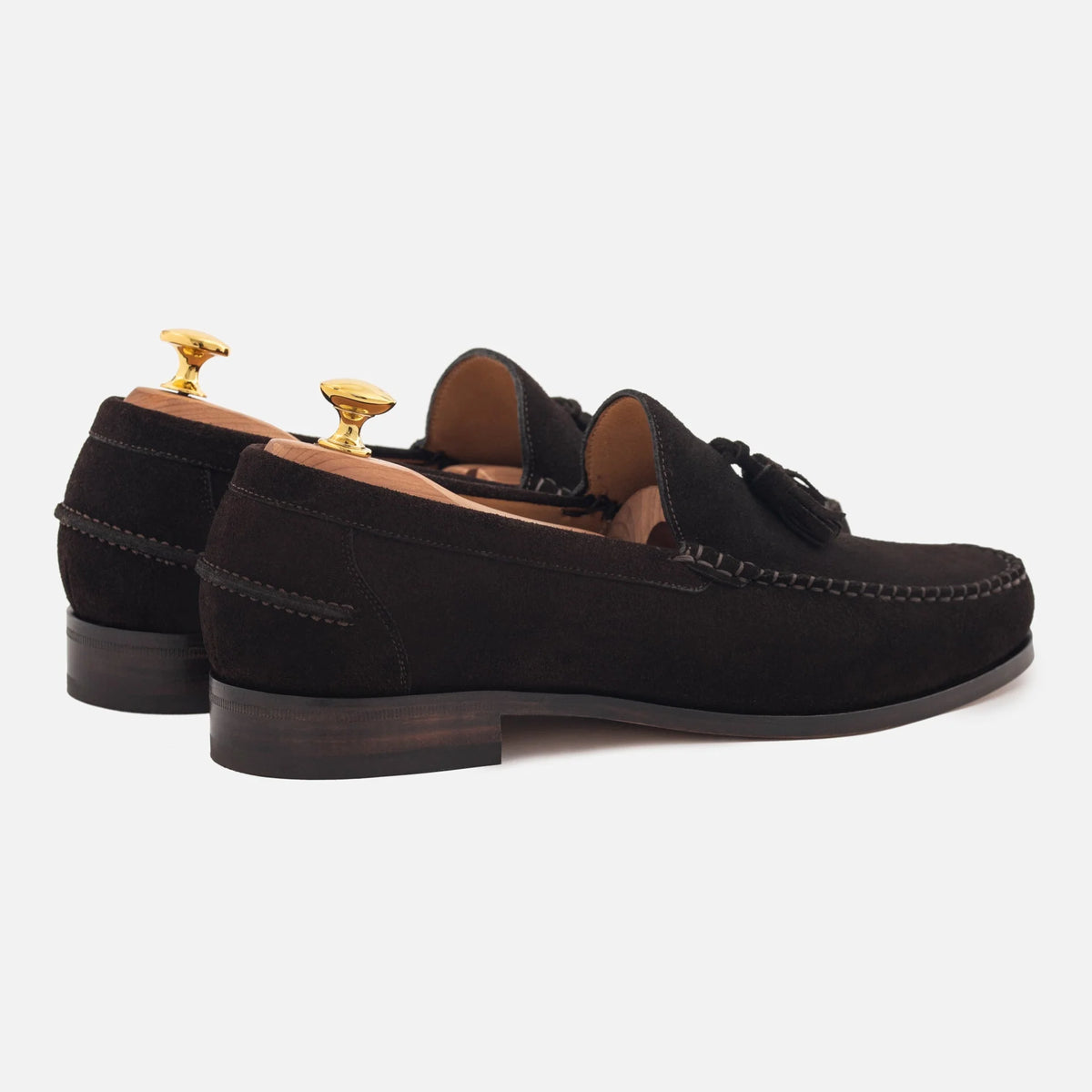 Lewis Men’s Water-Repellent Suede Tassel Loafers