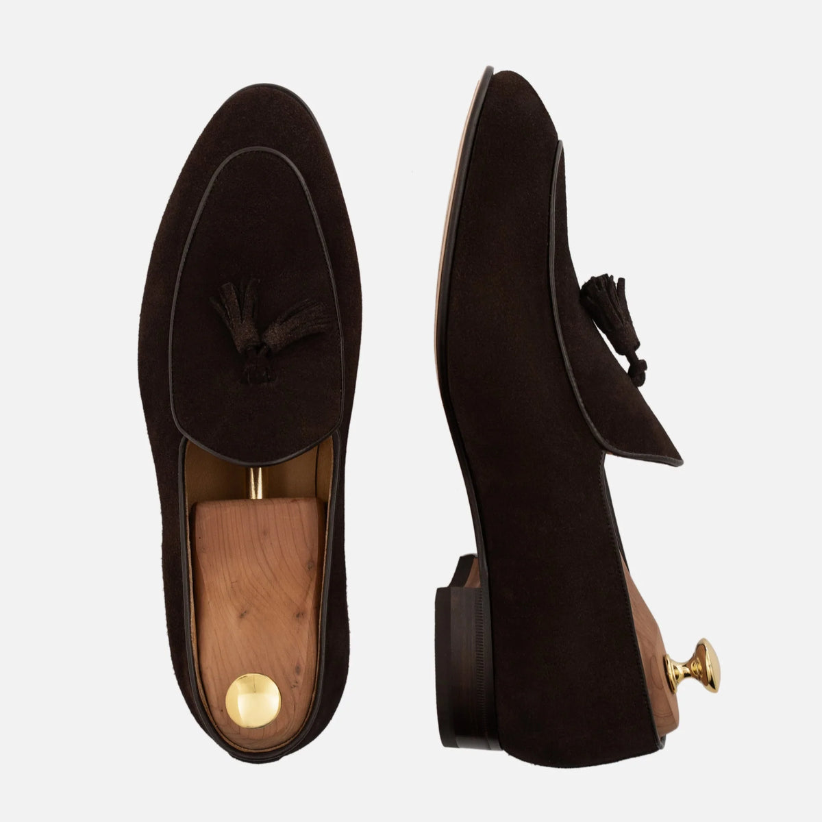 Perry Men’s Belgian Loafers in Water-Repellent Suede