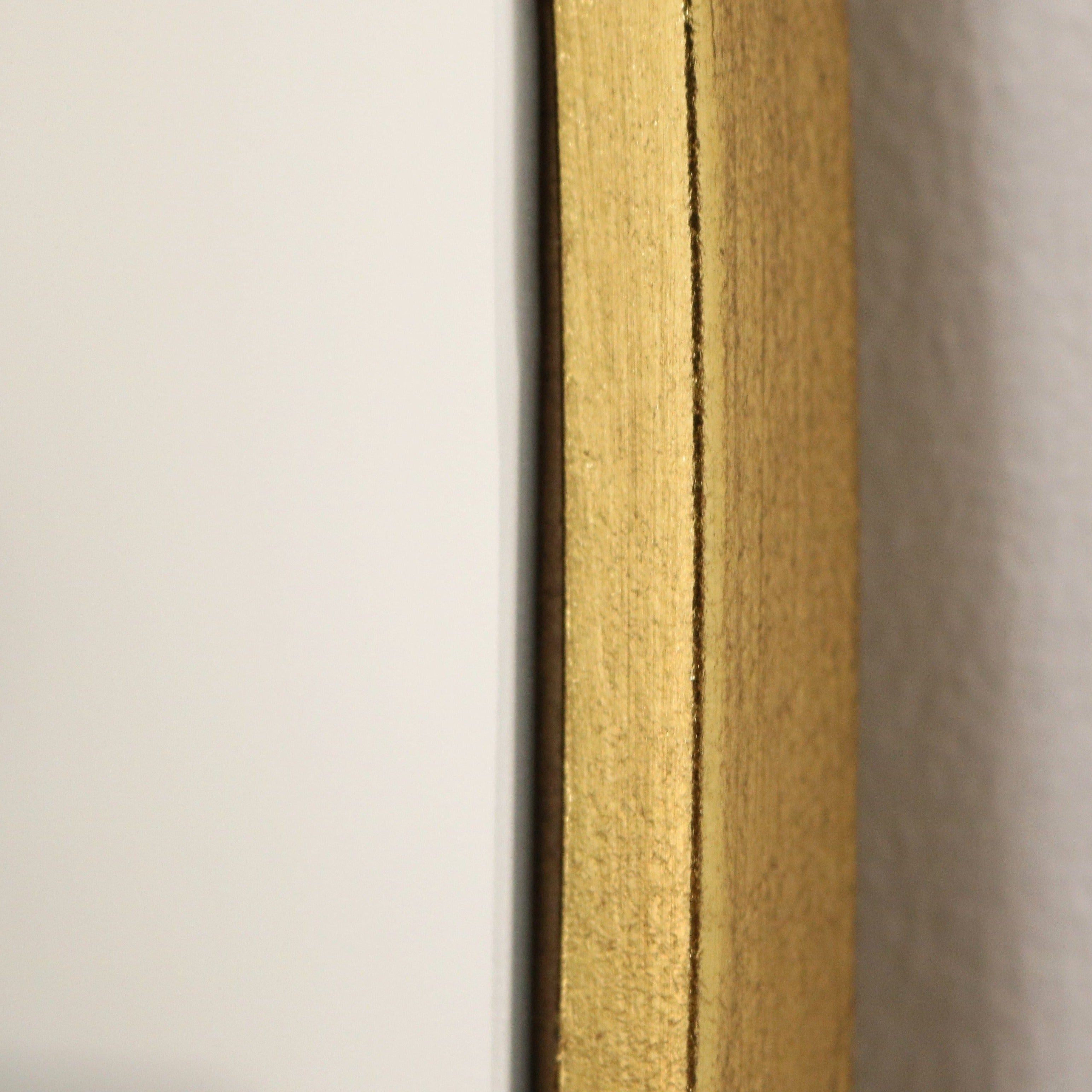 Liberty Mirror – Full-length arched gold metal mirror (180 cm x 110 cm)