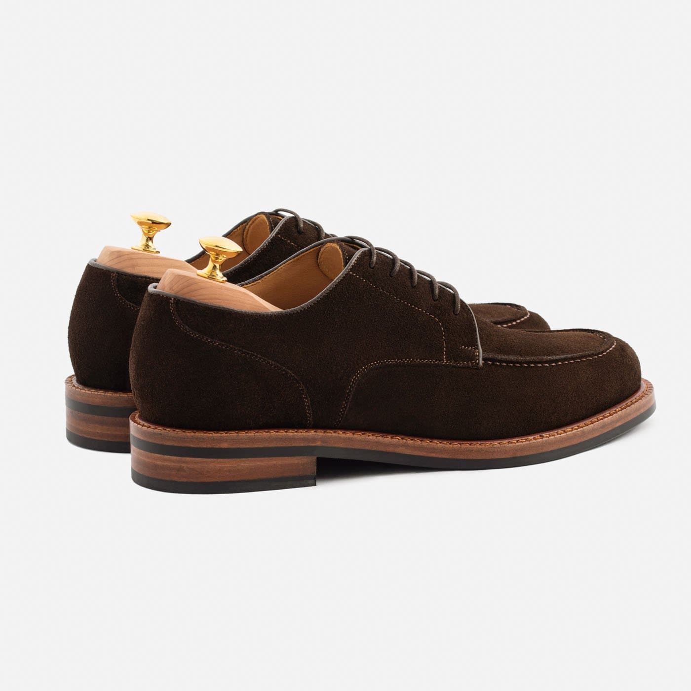 Anders Split Toe Derbies - Suede - Men's