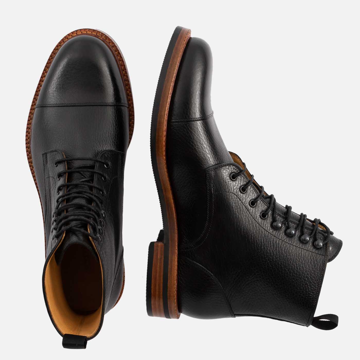 Men's Dowler Boots - Pebbled Leather Formansi