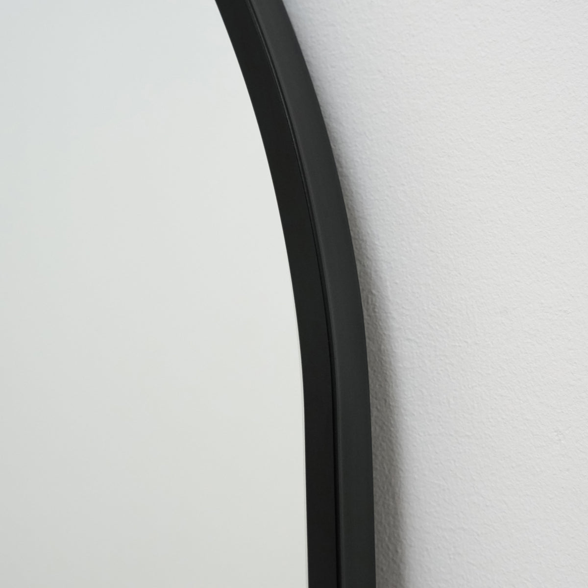 Liberty Mirror - Large Black Arched Metal Mirror 160cm x 60cm