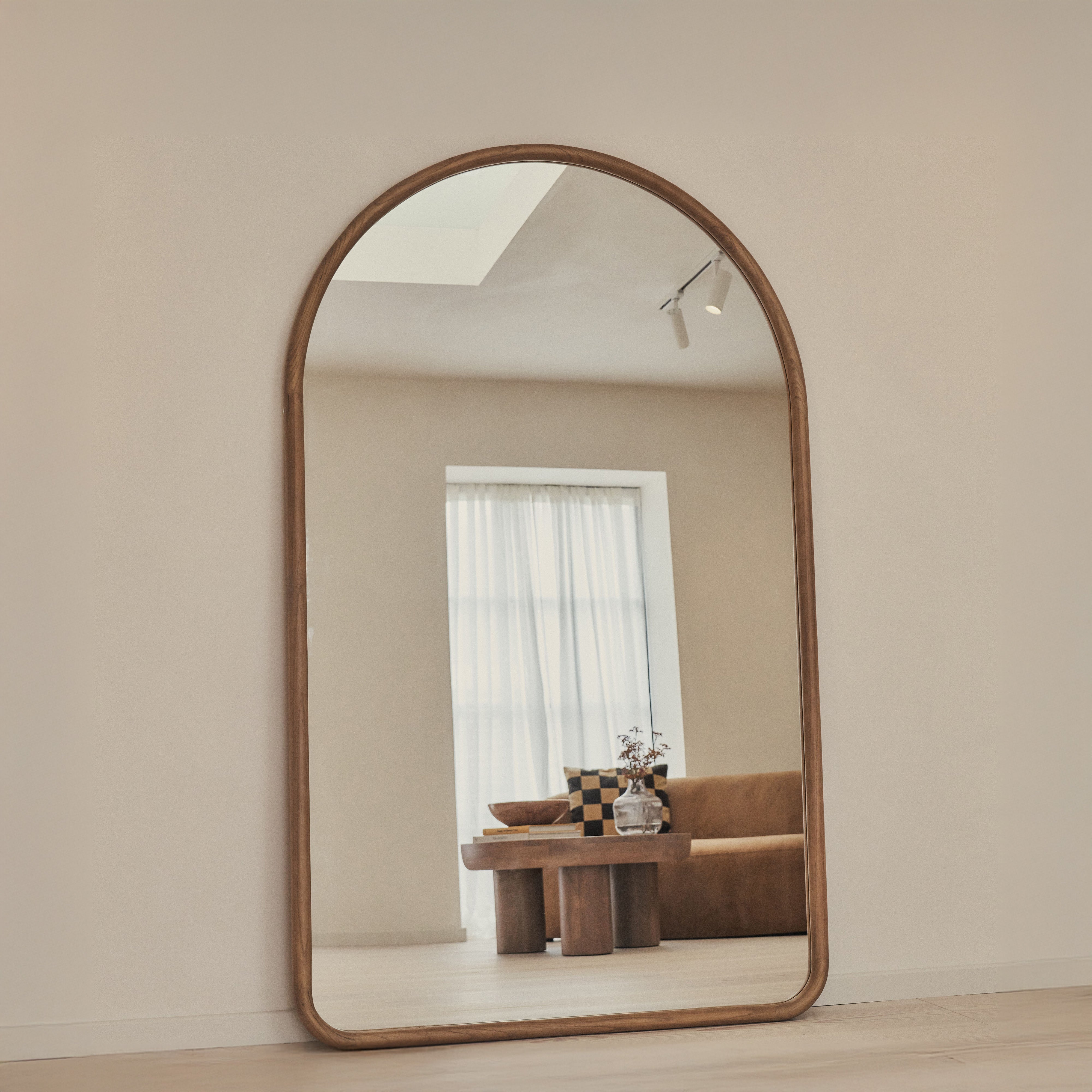 Amora Mirror – Extra large full-length wooden mirror (200 cm x 120 cm)