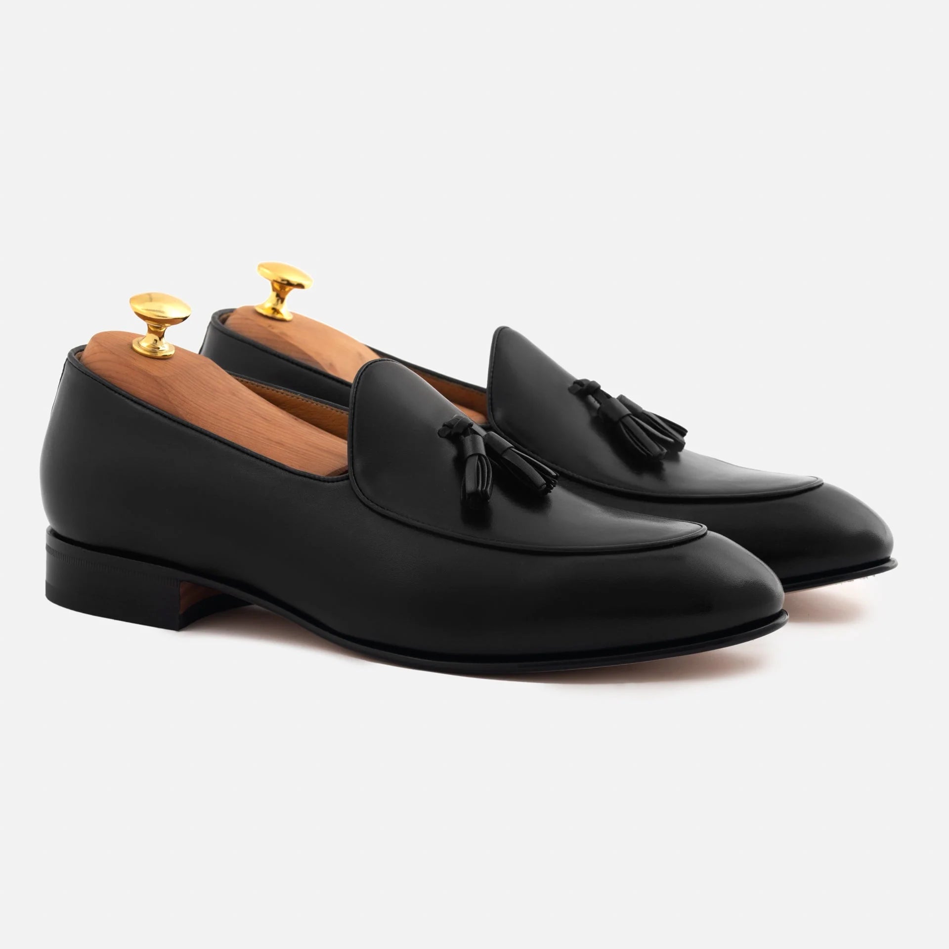 Perry Men's Belgian Loafer in Premium Full-Grain Leather