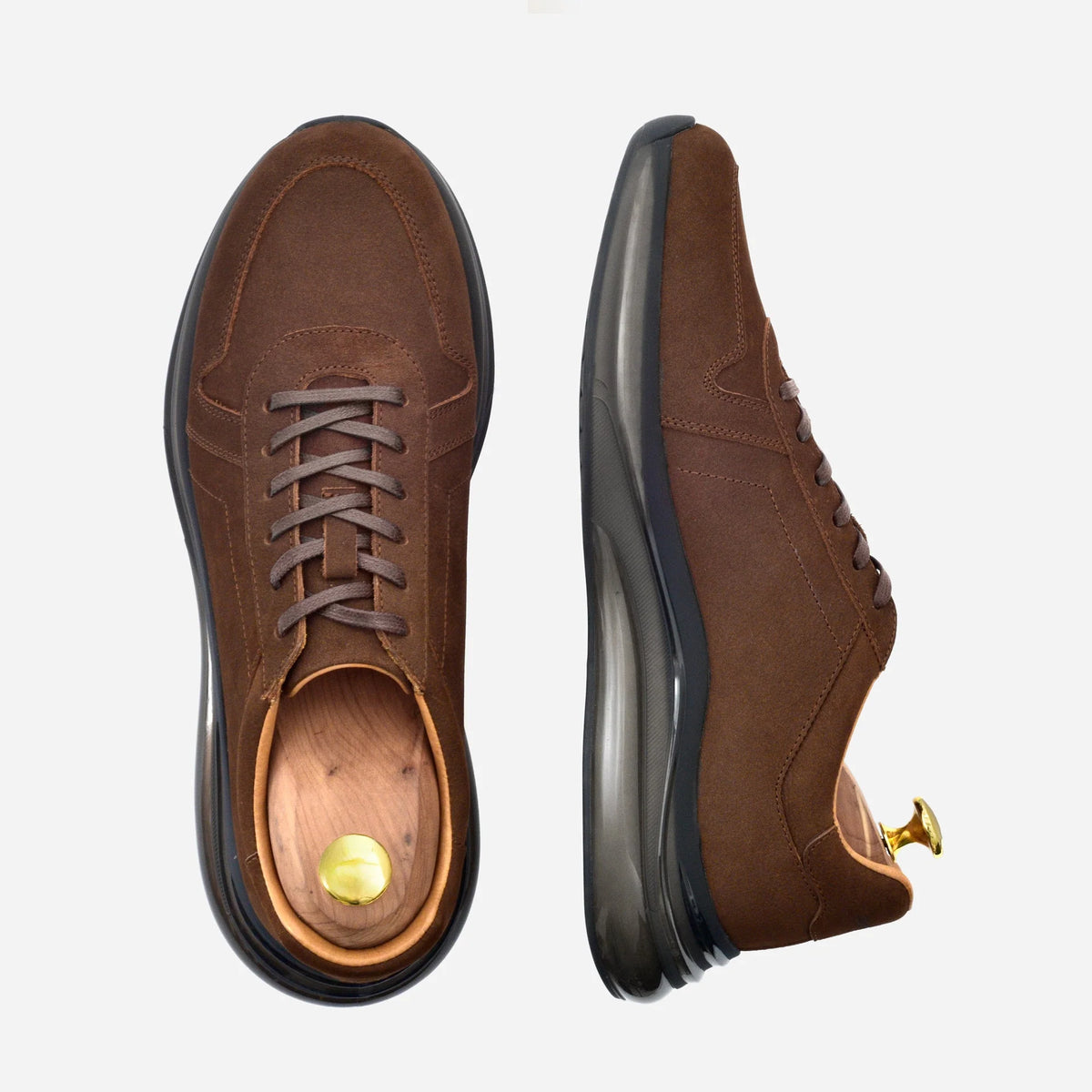 Porto Men’s Nubuck Lace-Up Shoes