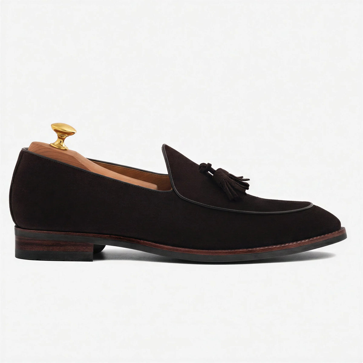 Perry Men’s Belgian Loafers in Water-Repellent Suede
