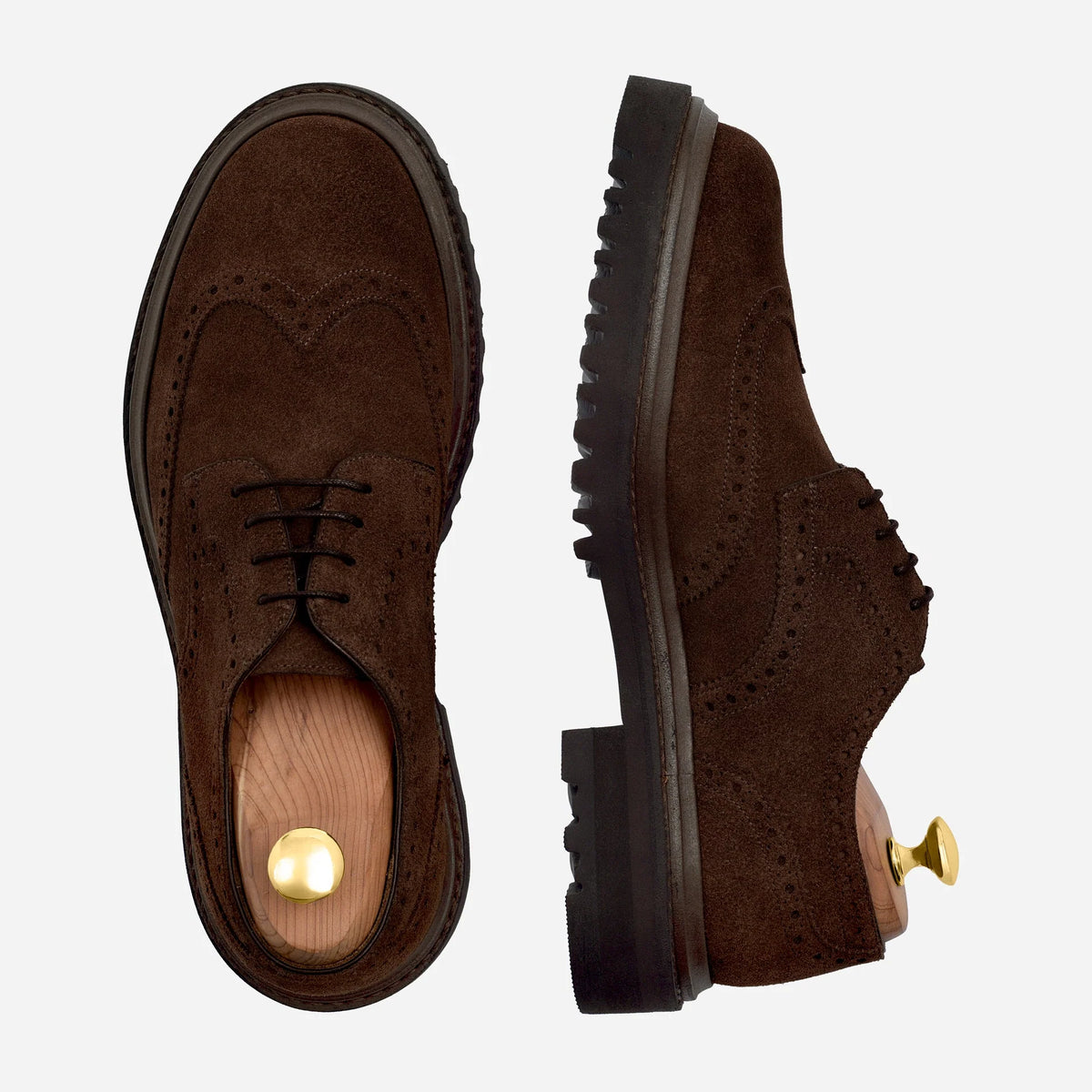 Gibson Wingtips - Suede - Men's