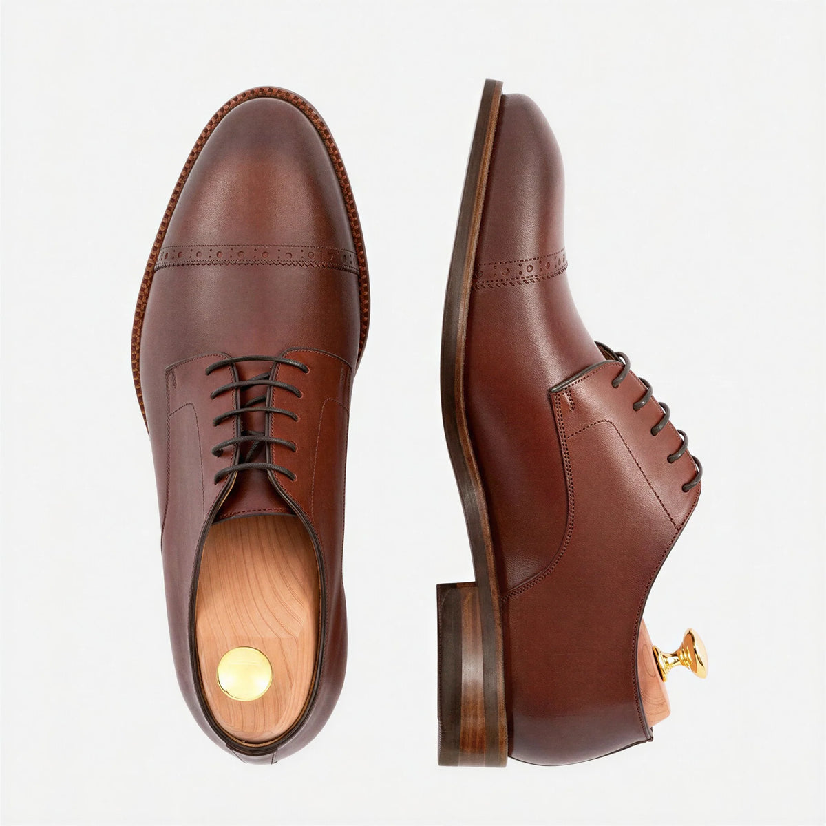 Norman Cap Toe Derbies - Men's