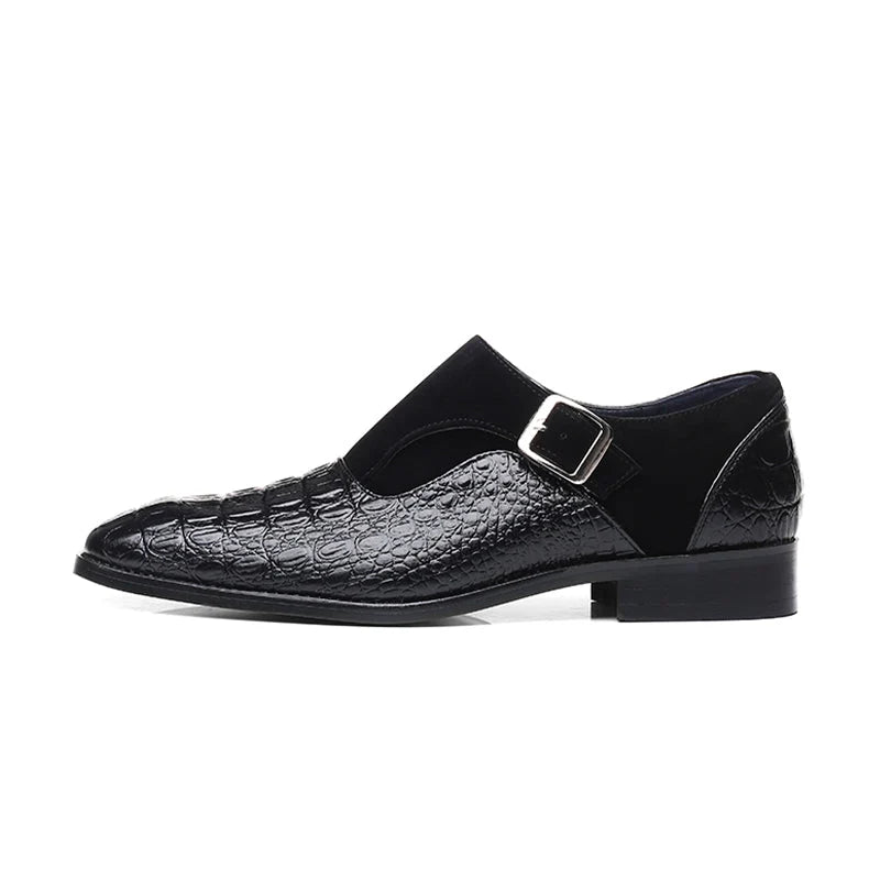Snake Embossed Dress Shoes