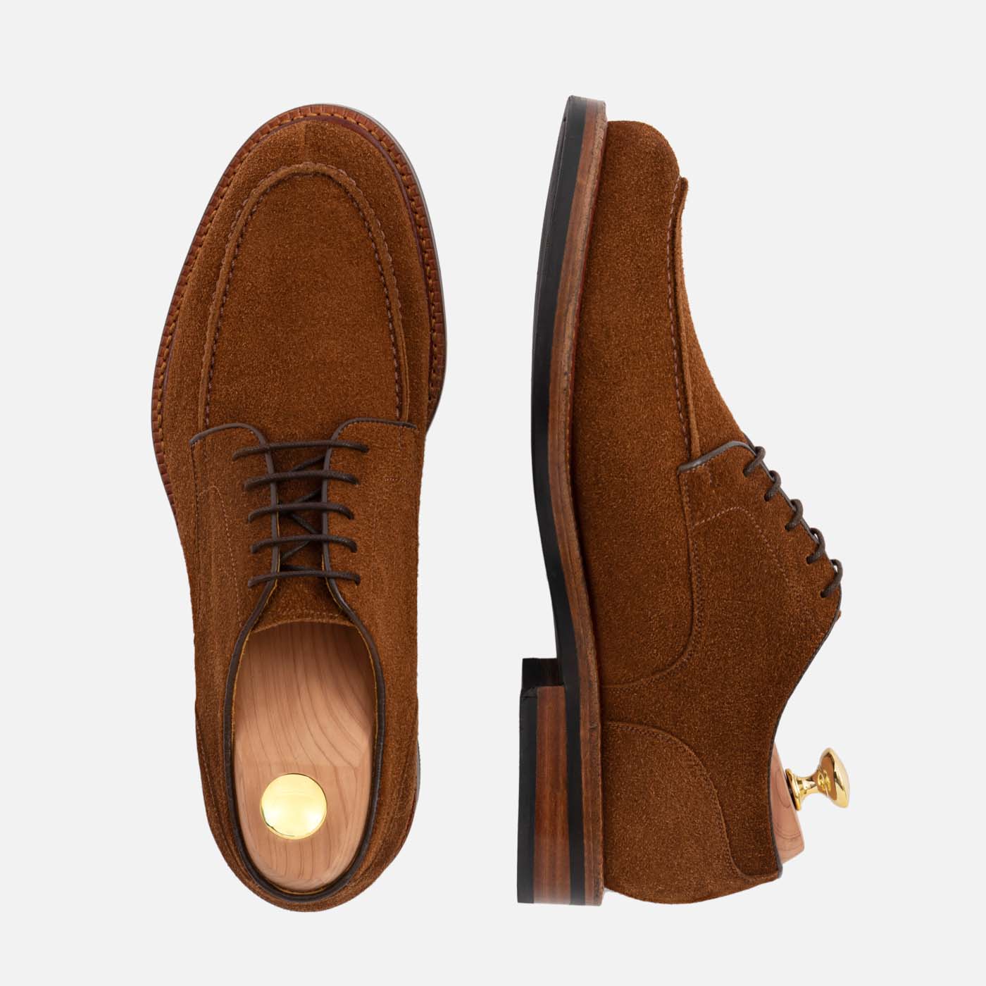 Anders Split Toe Derbies - Suede - Men's