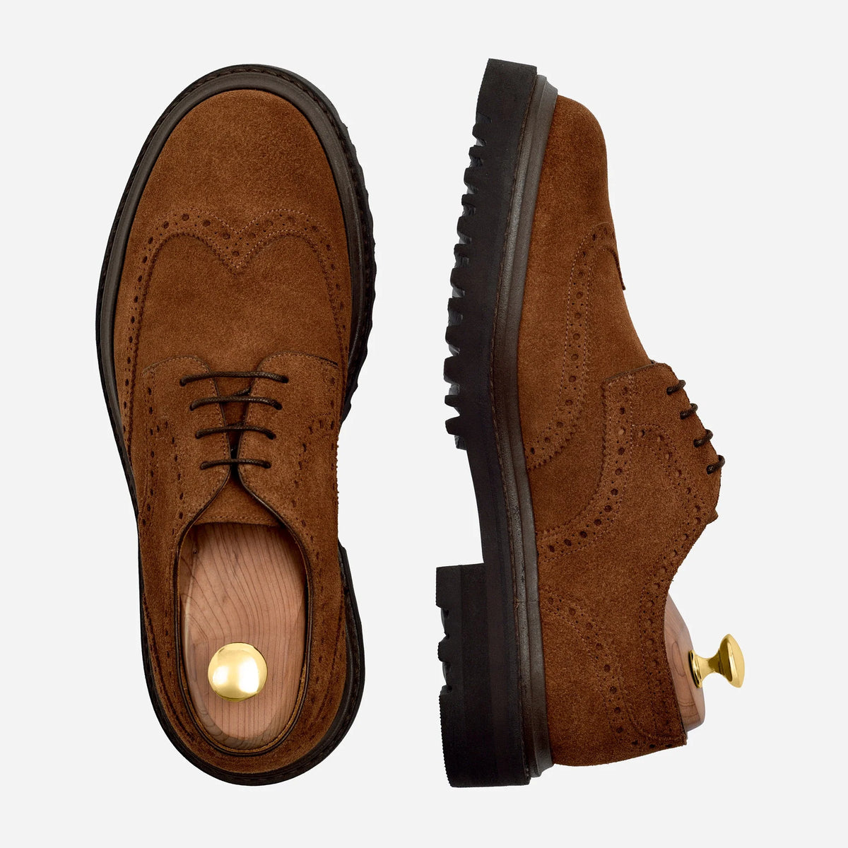 Gibson Wingtips - Suede -  Men's
