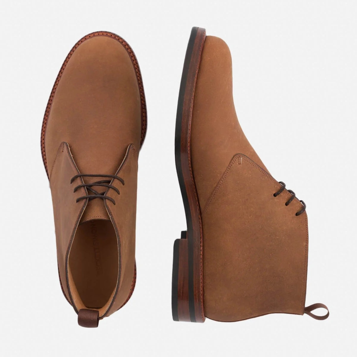 Men's Laval Pull-Up Chukka Boots