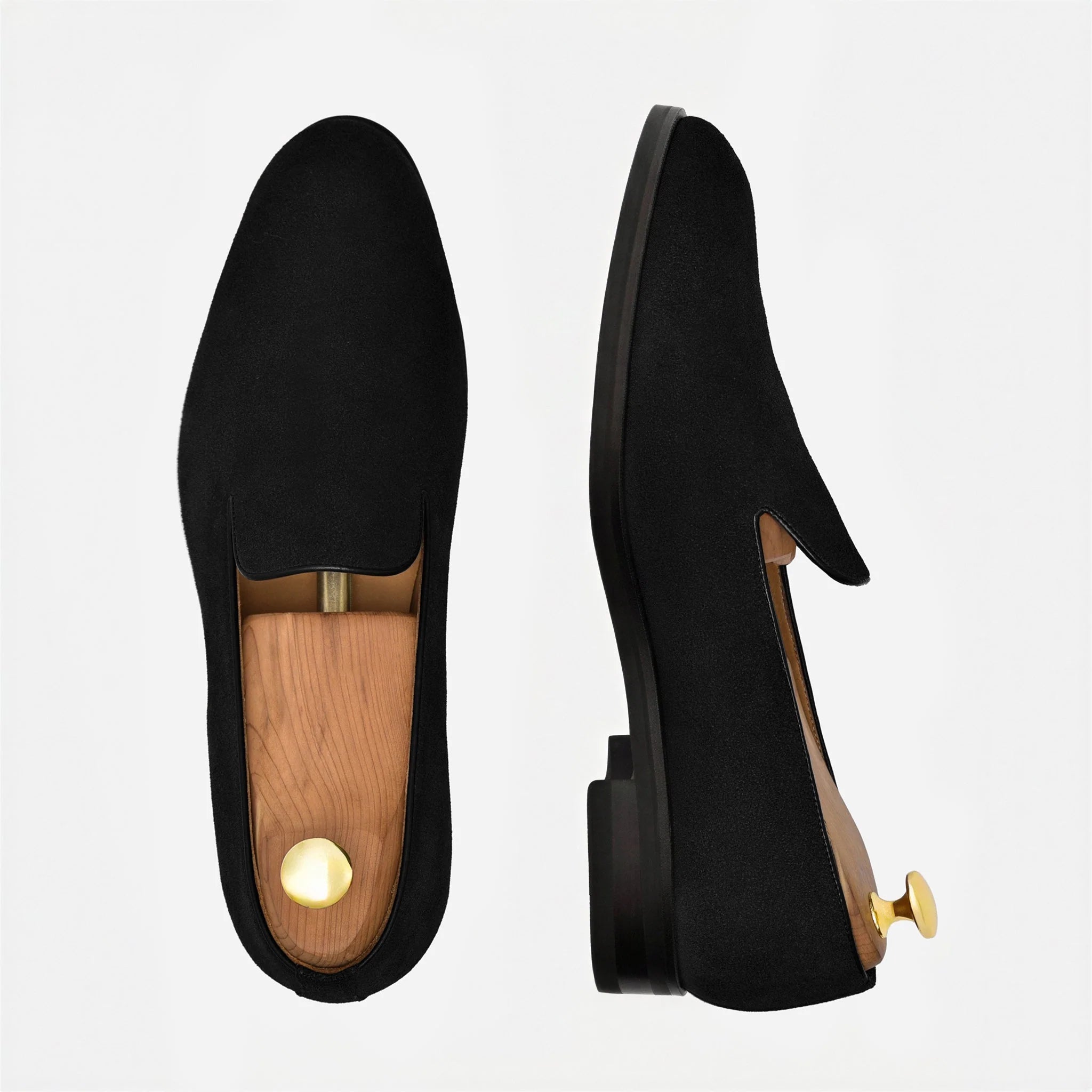 Men’s Langford Wholecut Suede Loafers