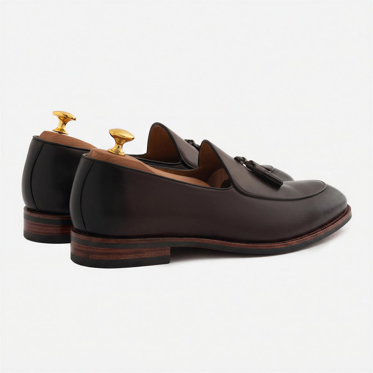 Perry Men's Belgian Loafer in Premium Full-Grain Leather