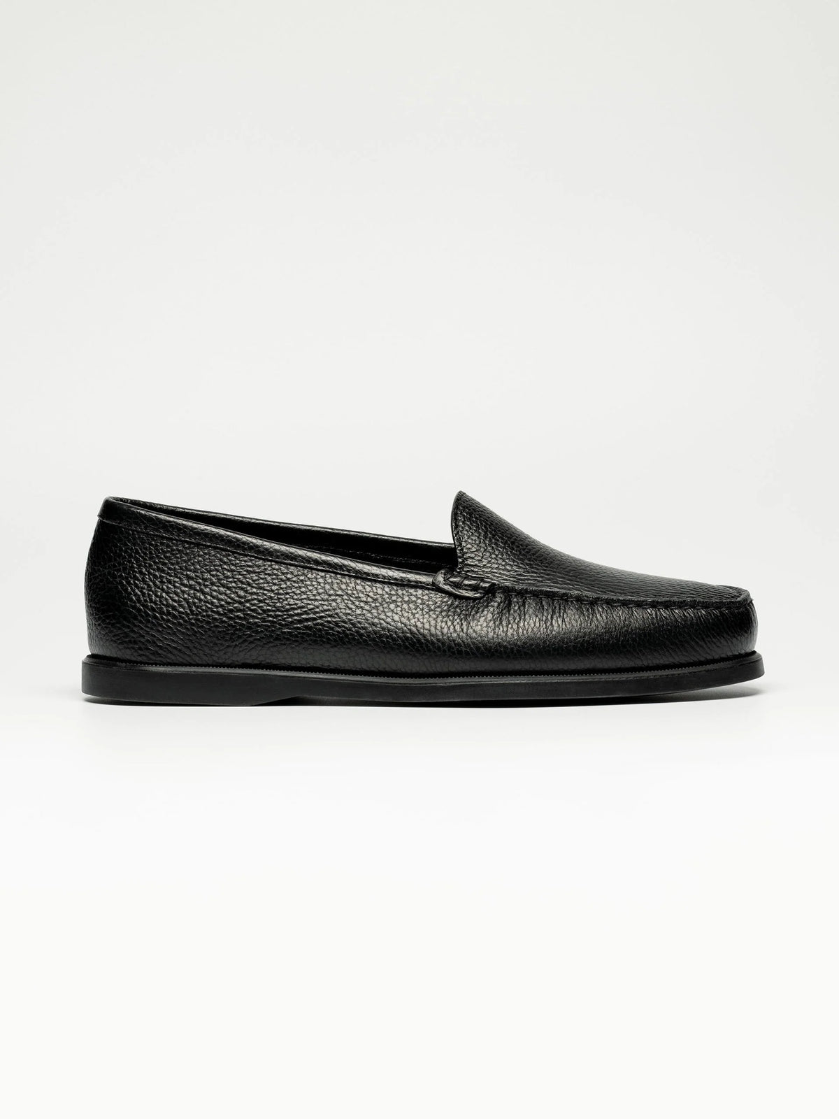 The Venetian Loafer - Black Grain
