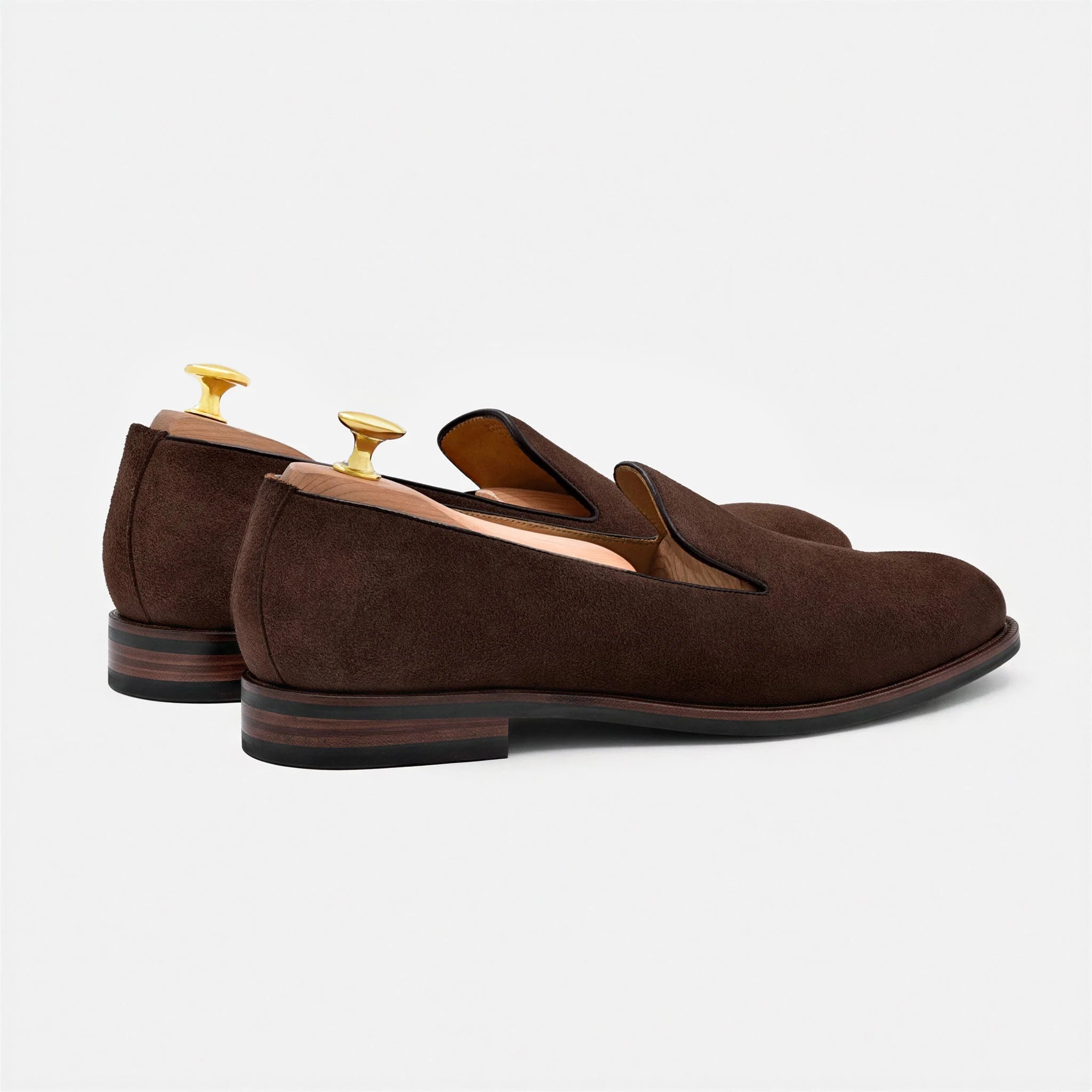 Men’s Langford Wholecut Suede Loafers