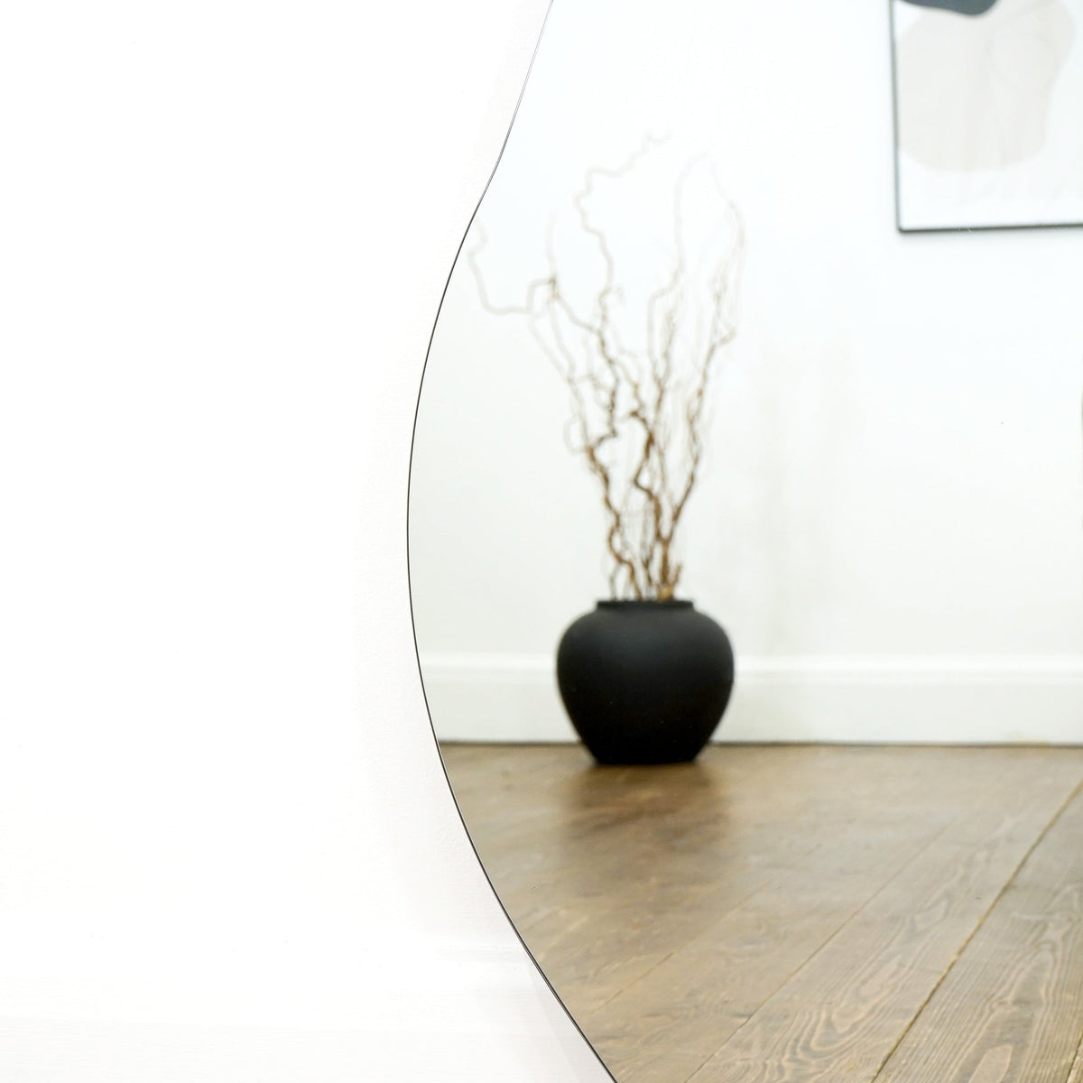 Edge Mirror – Frameless full-length pond-style mirror (170 cm x 80 cm)