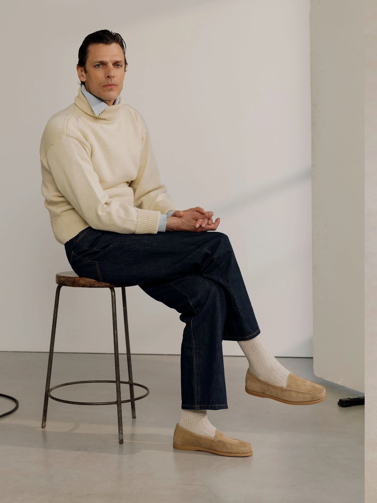 The Venetian Loafer - Sand Suede