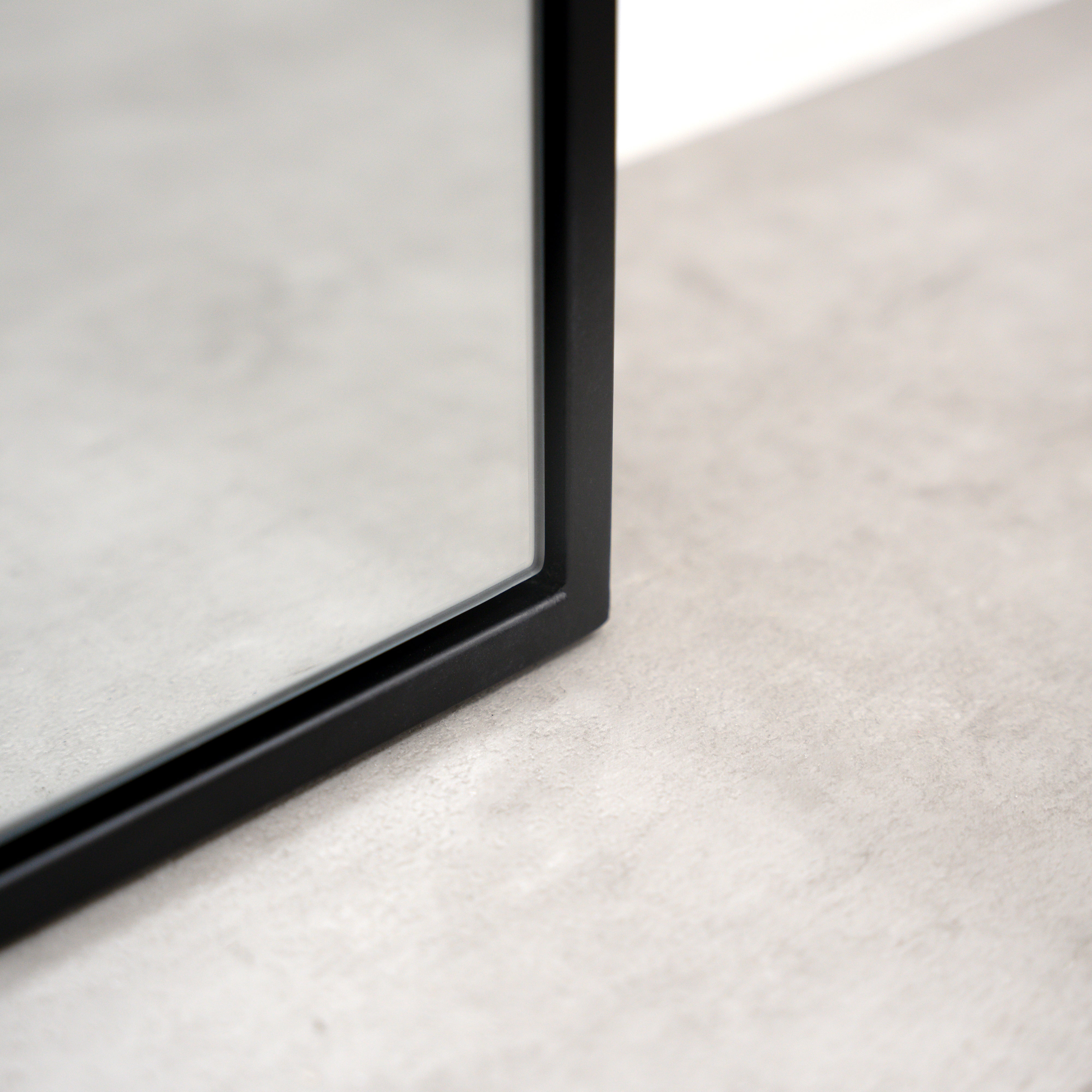 Liberty Mirror - Large Black Arched Metal Mirror 160cm x 60cm