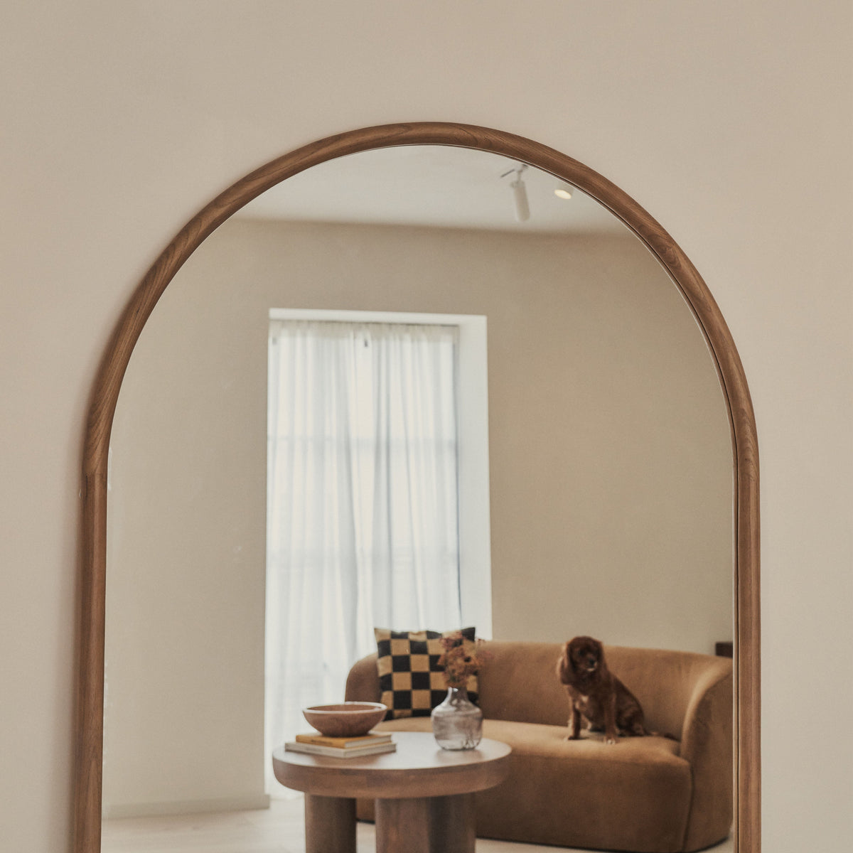 Amora Mirror – Extra large full-length wooden mirror (200 cm x 120 cm)