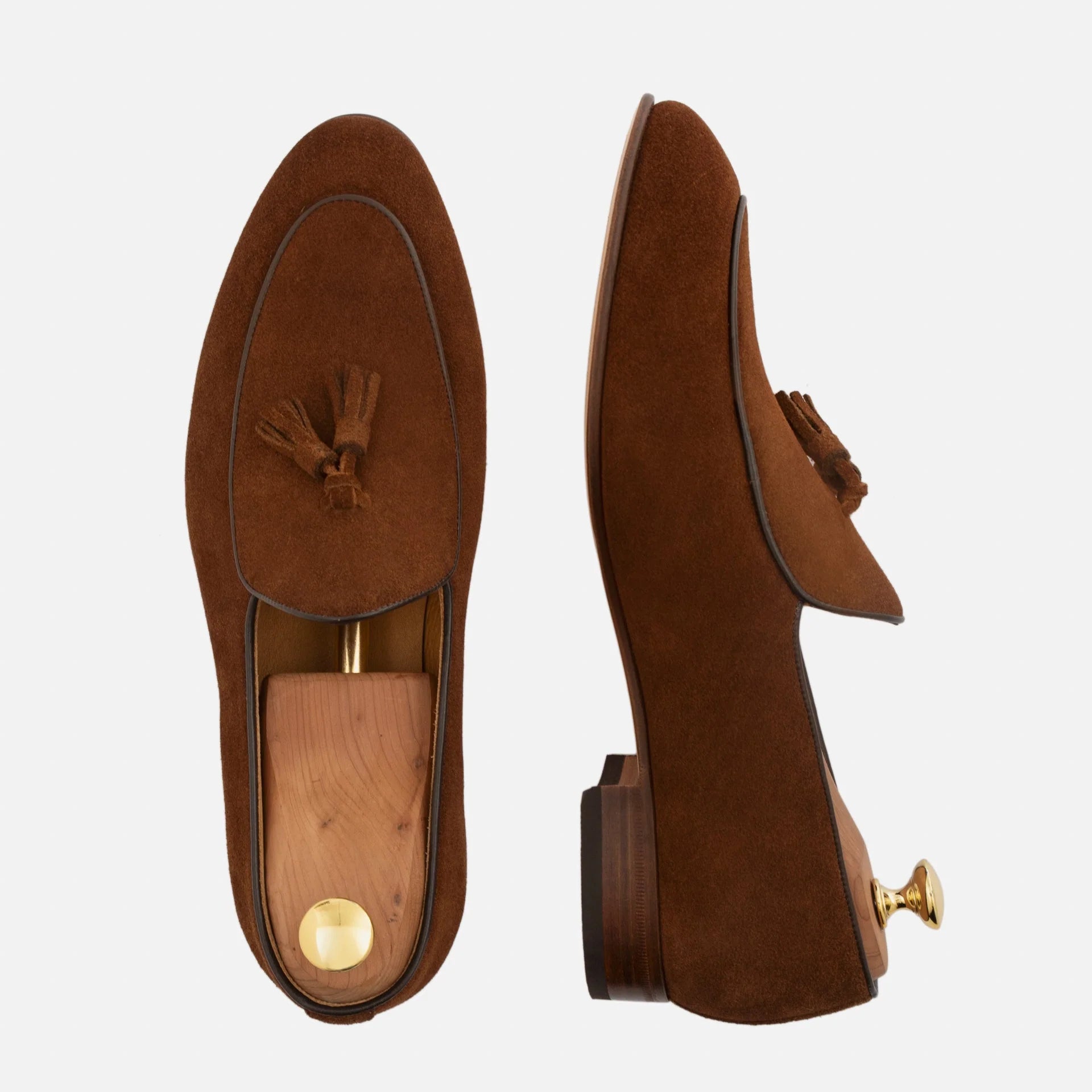 Perry Men’s Belgian Loafers in Water-Repellent Suede