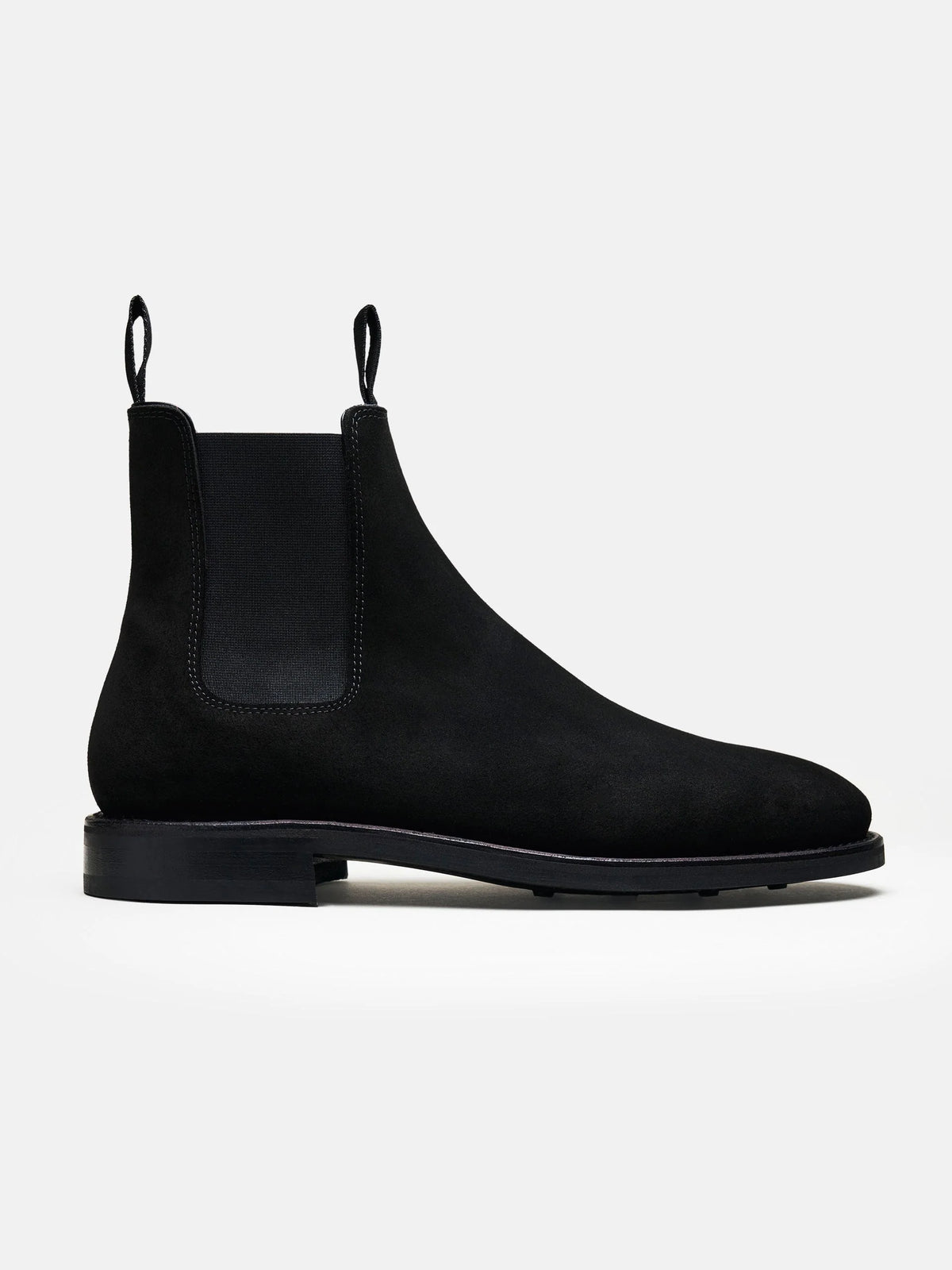 The Chelsea Boot - Black Suede