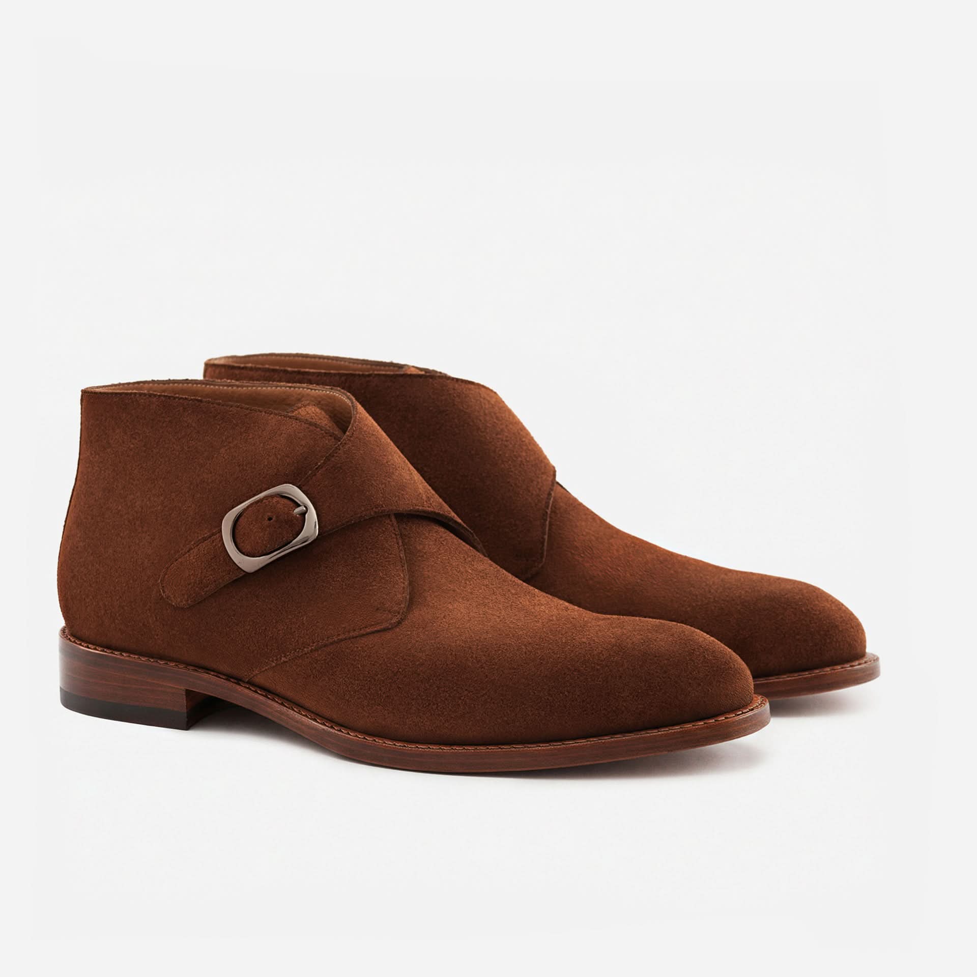 Men’s Gregory Suede Buckle Boots