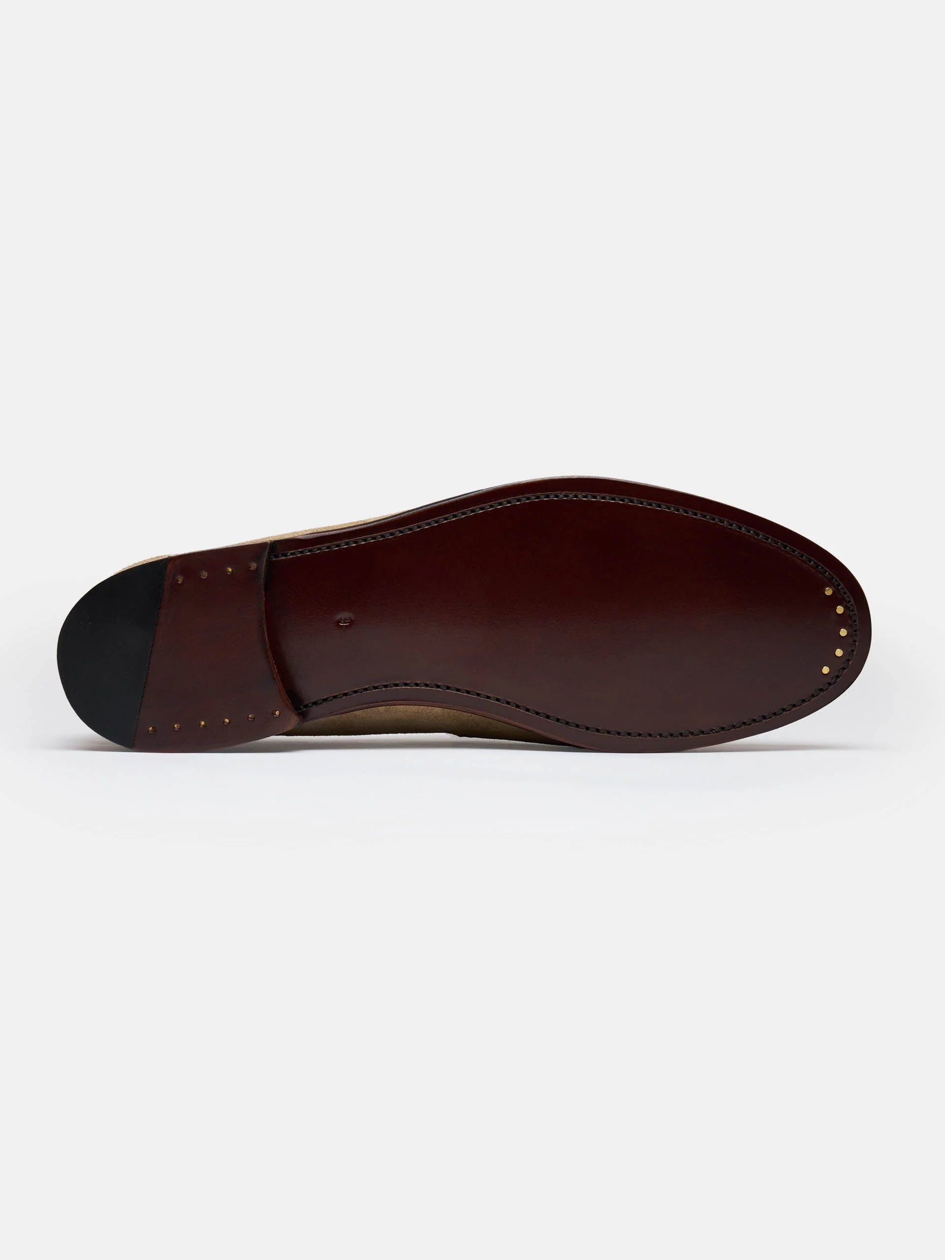 The Penny Loafer - Brown Suede