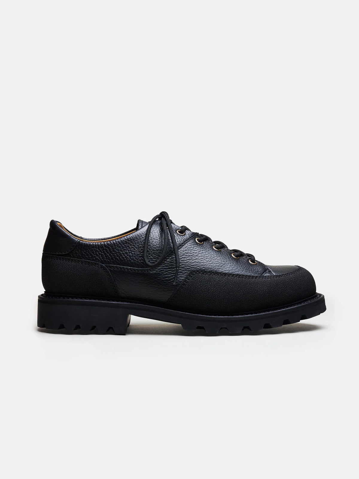 The Hybrid Hiker Sneaker - Black Grain
