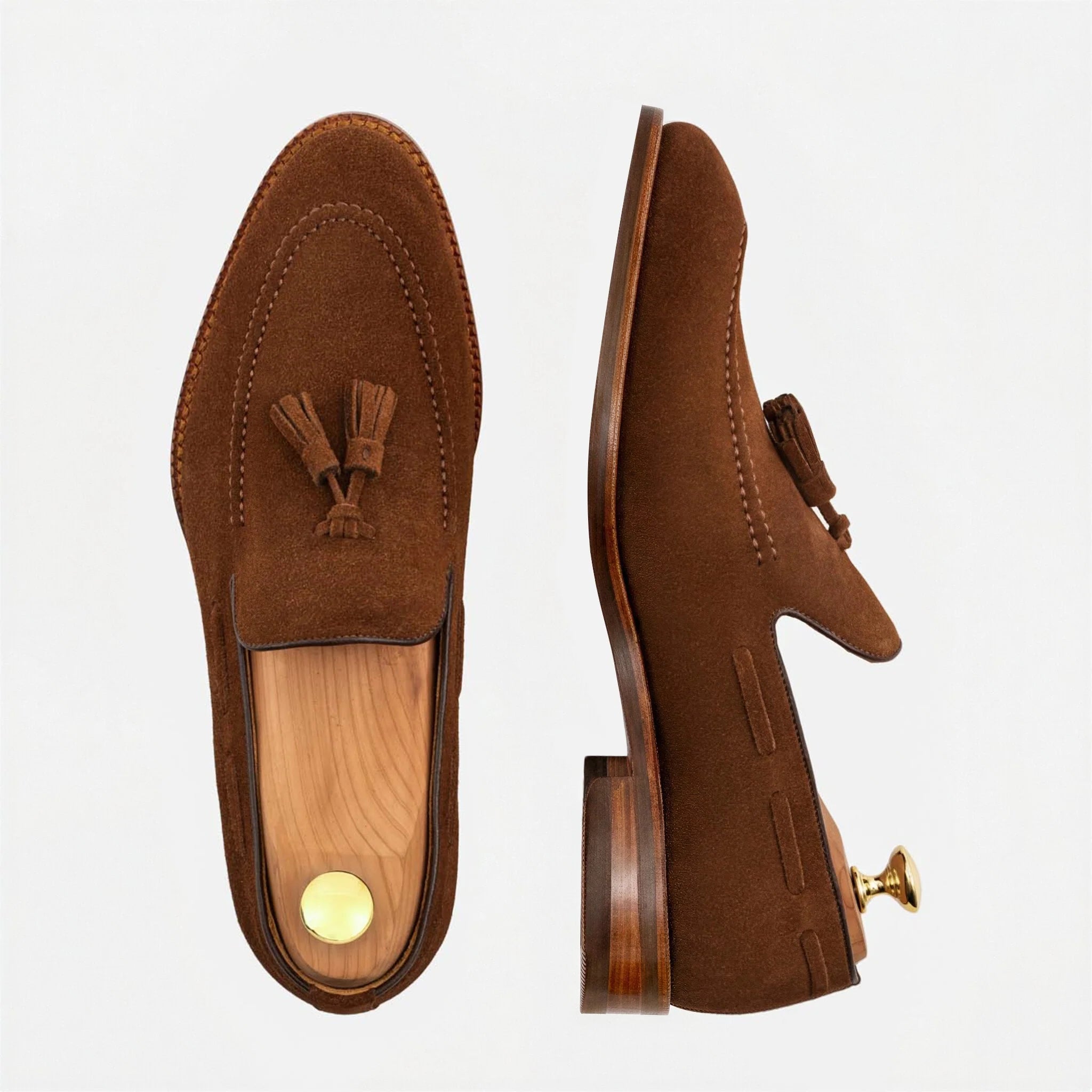 Bernard Men’s Suede Tassel Loafers