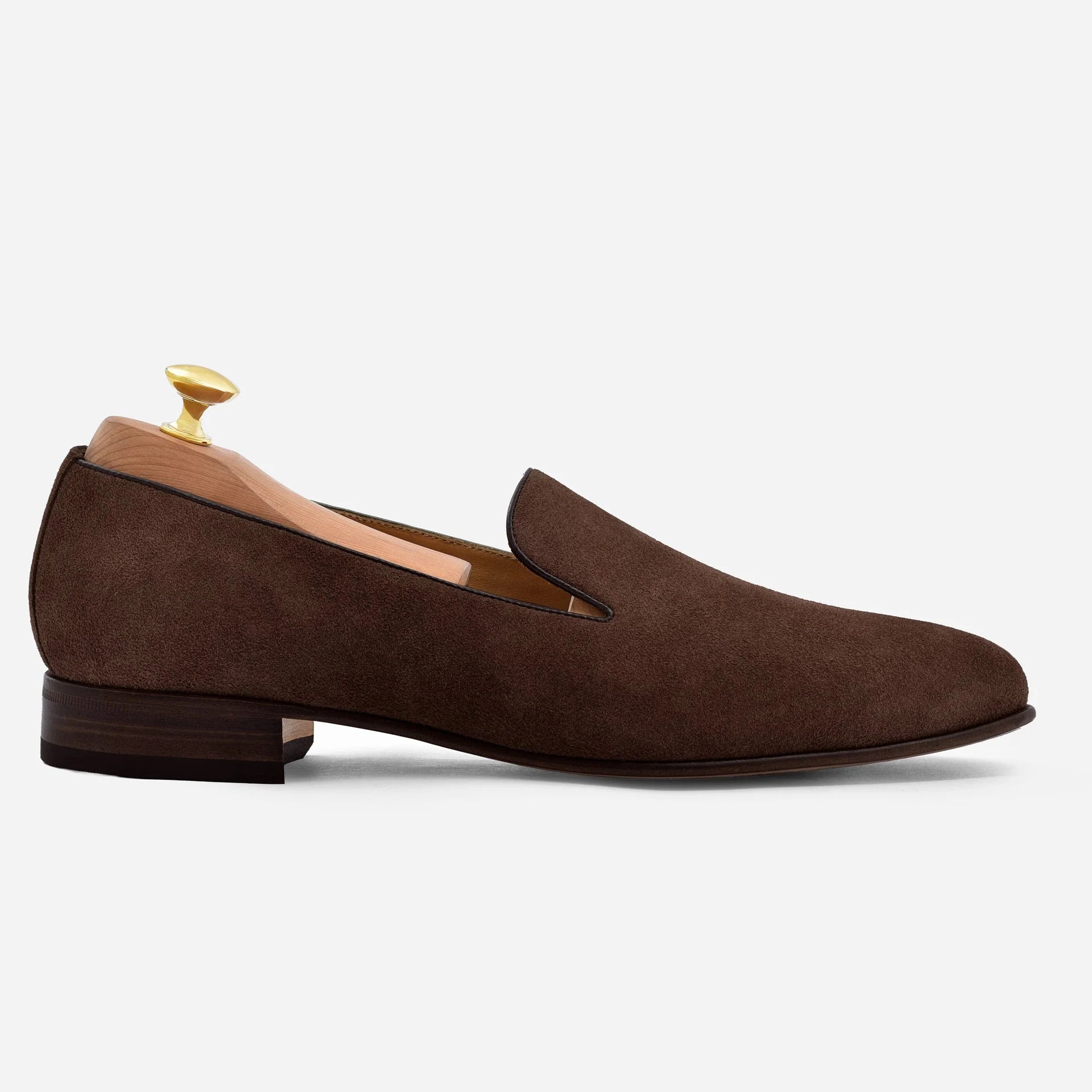 Men’s Langford Wholecut Suede Loafers
