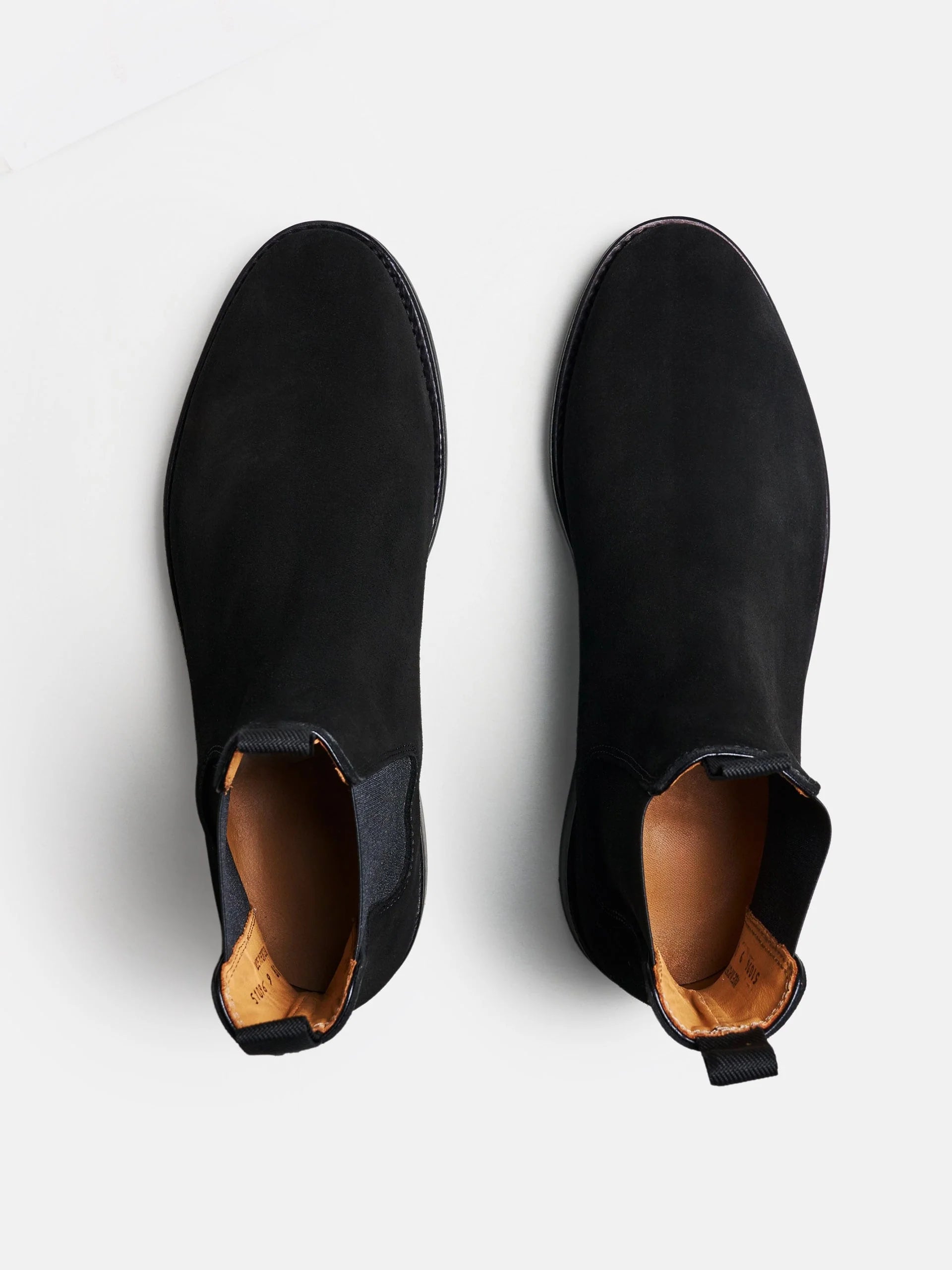 The Chelsea Boot - Black Suede