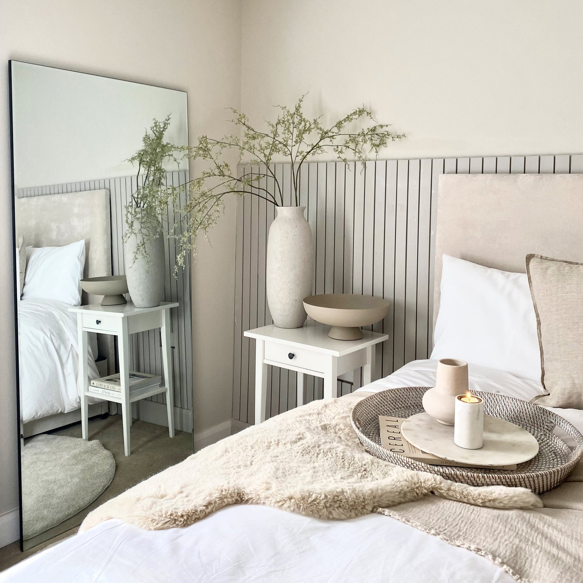 Edge Mirror – Large Rectangular Full-Length Frameless Mirror (170 cm x 80 cm)