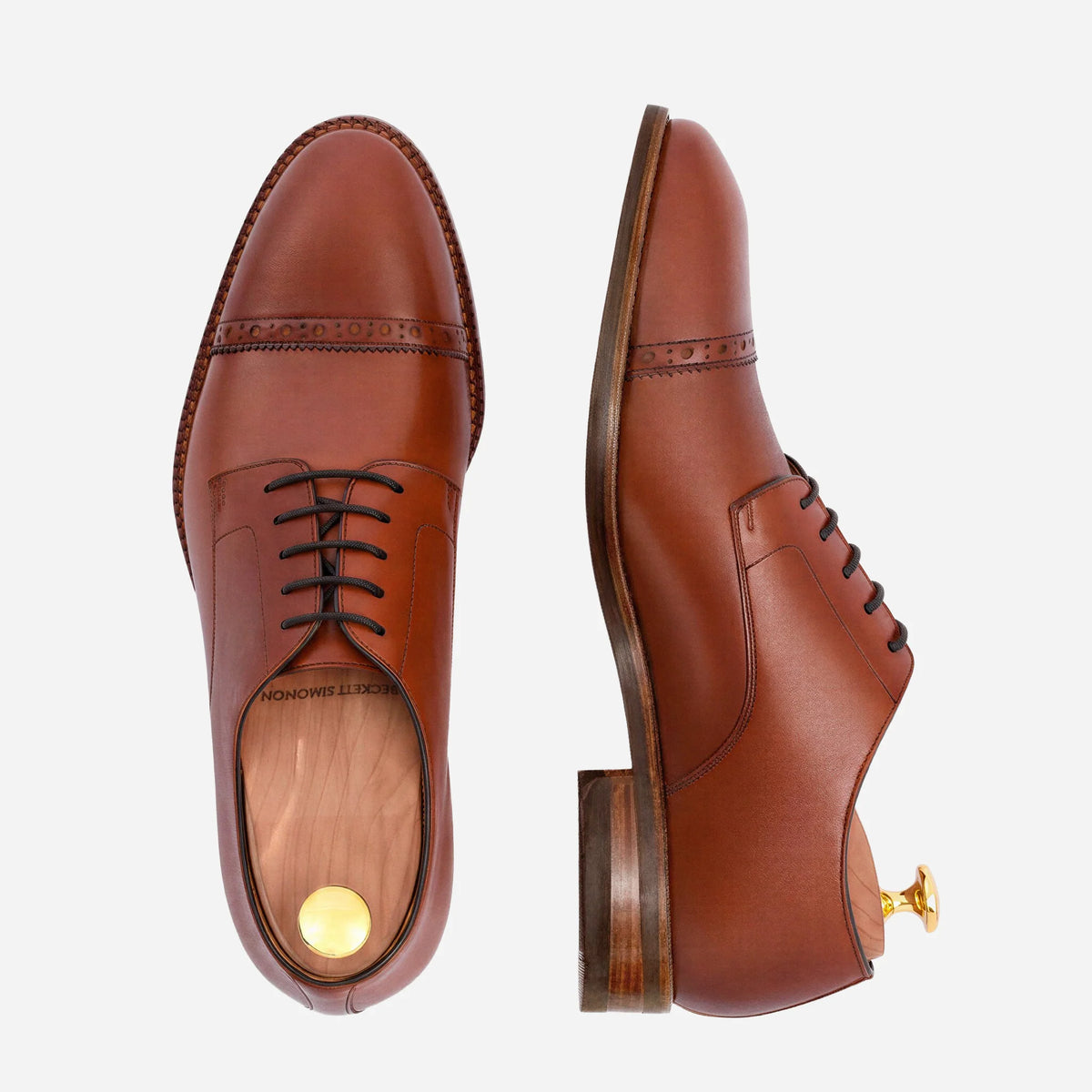 Norman Cap Toe Derbies - Men's