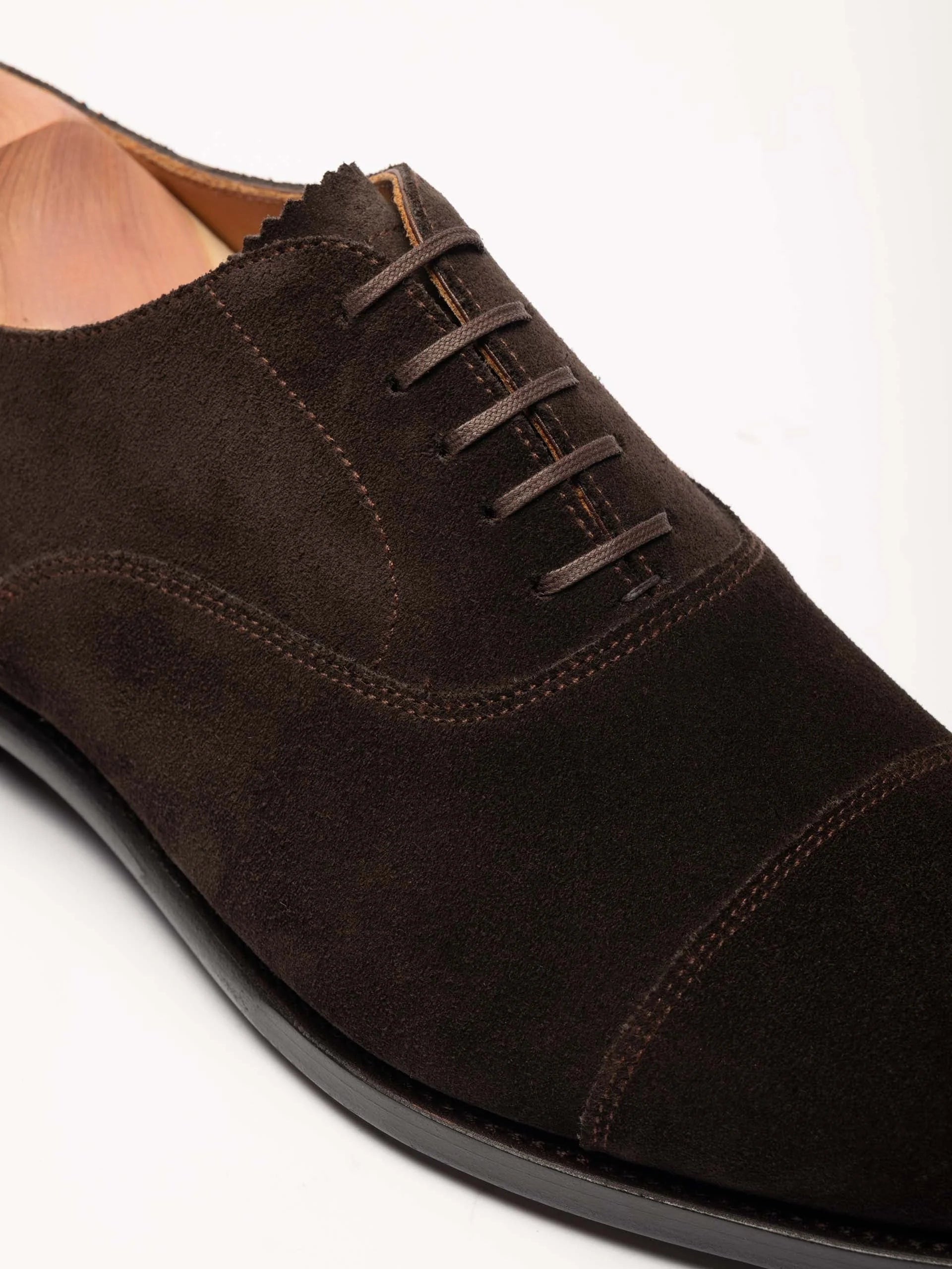 The Oxford - Brown Suede