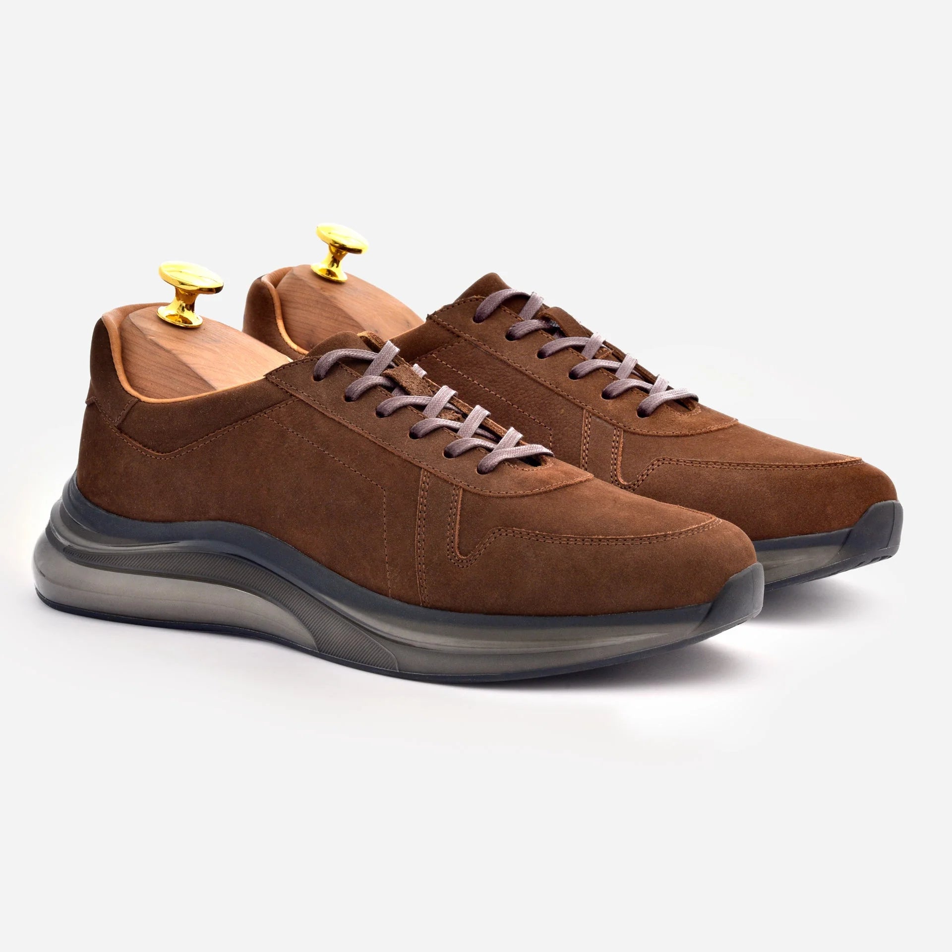 Porto Men’s Nubuck Lace-Up Shoes