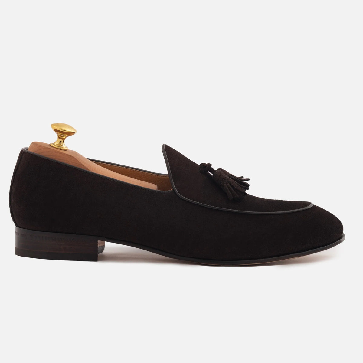 Perry Men’s Belgian Loafers in Water-Repellent Suede