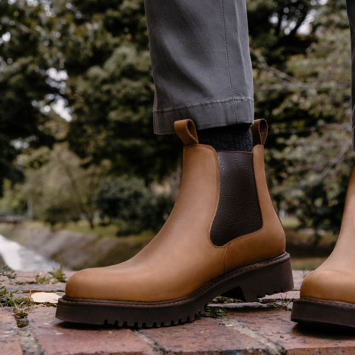 Men's Silva Pull-Up Leather Boots