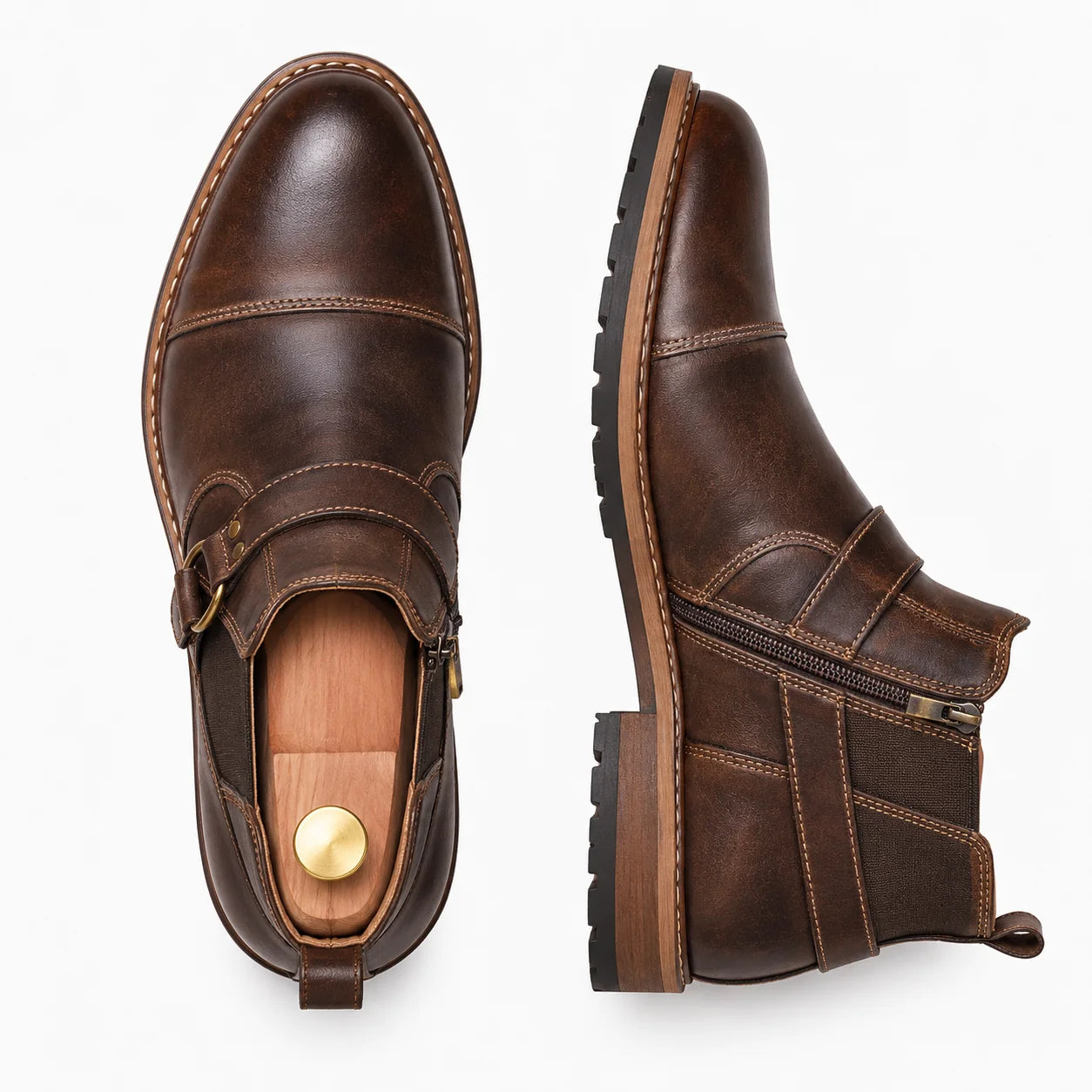 Roadster Leather Boots